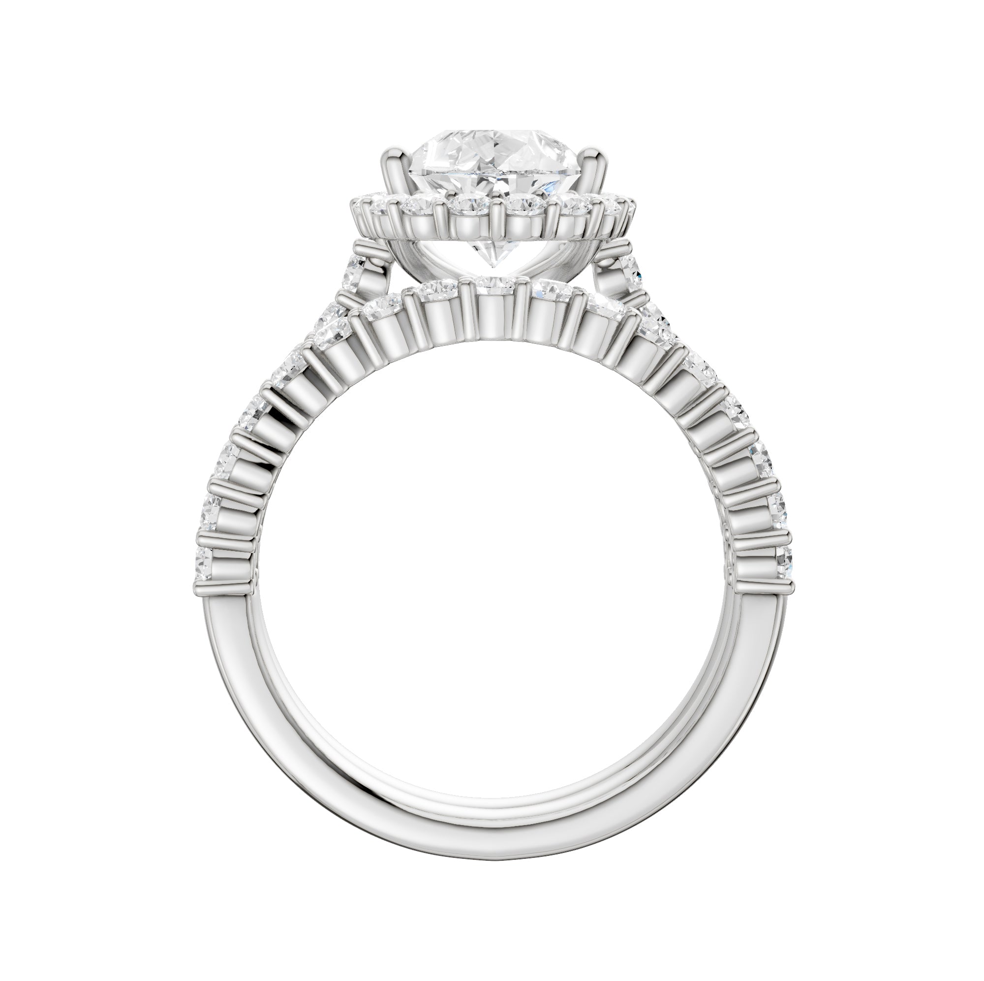 14K 3.00CT DIAMOND BRIDAL SET 69268