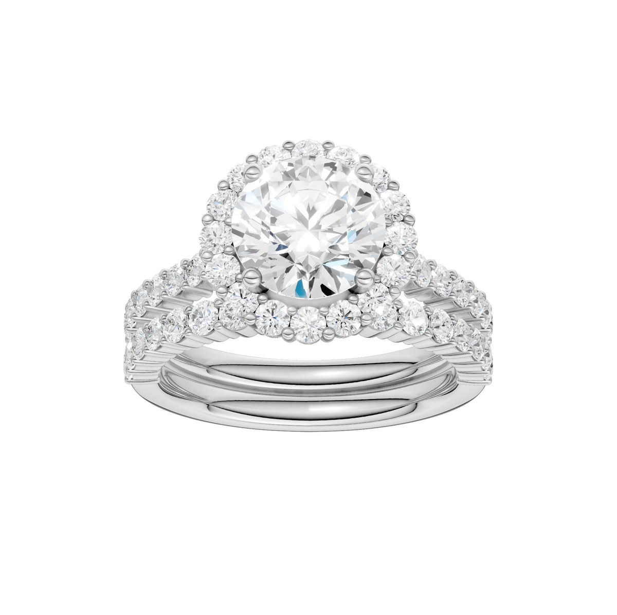 14K 3.00CT DIAMOND BRIDAL SET 69269