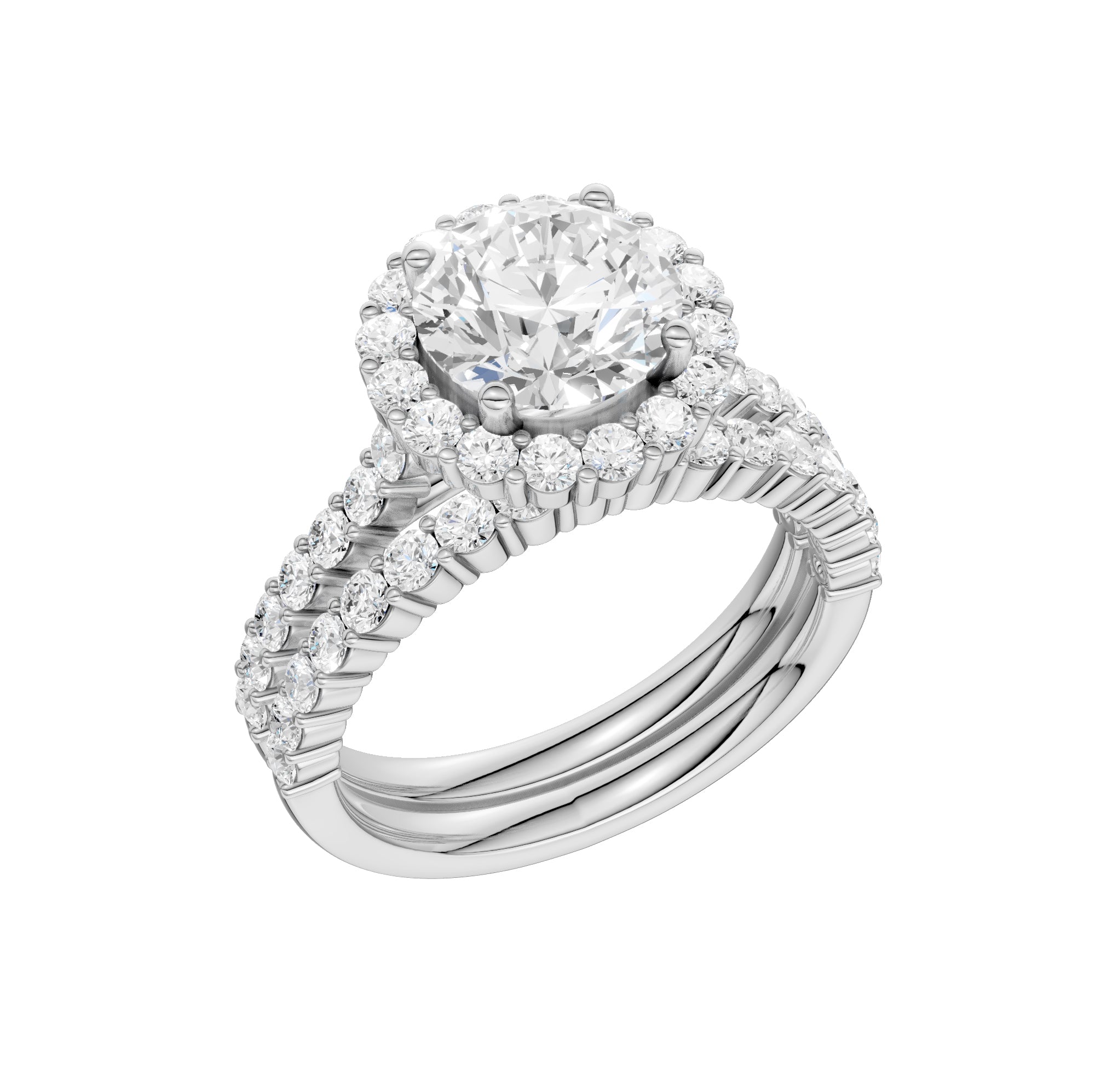 14K 3.00CT DIAMOND BRIDAL SET 69269