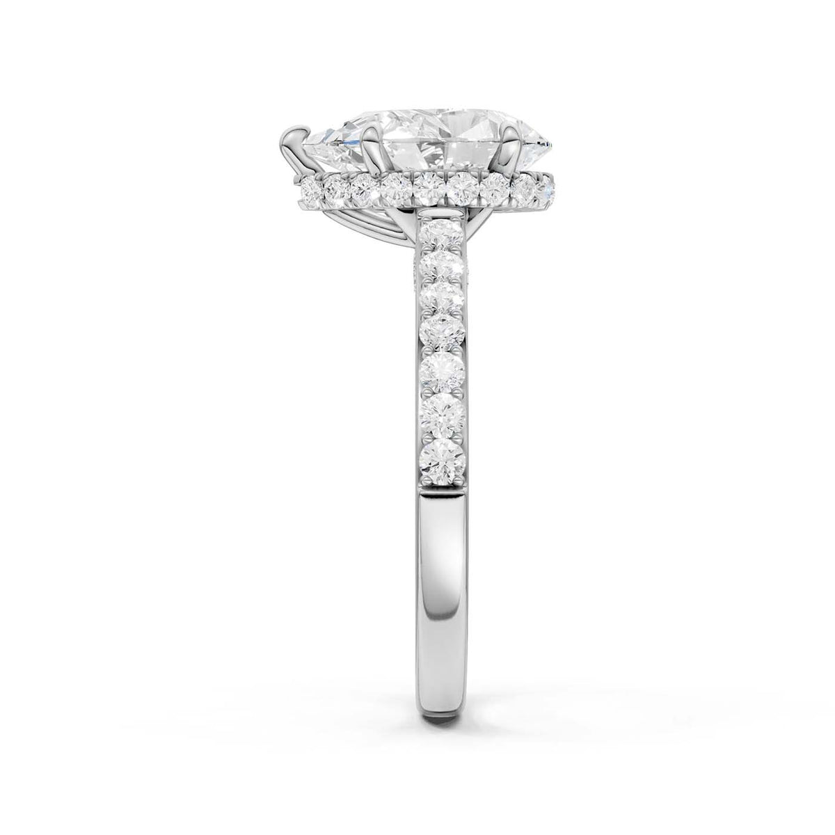14K 2.50CT Lab Grown Diamond Engagement Ring 69429