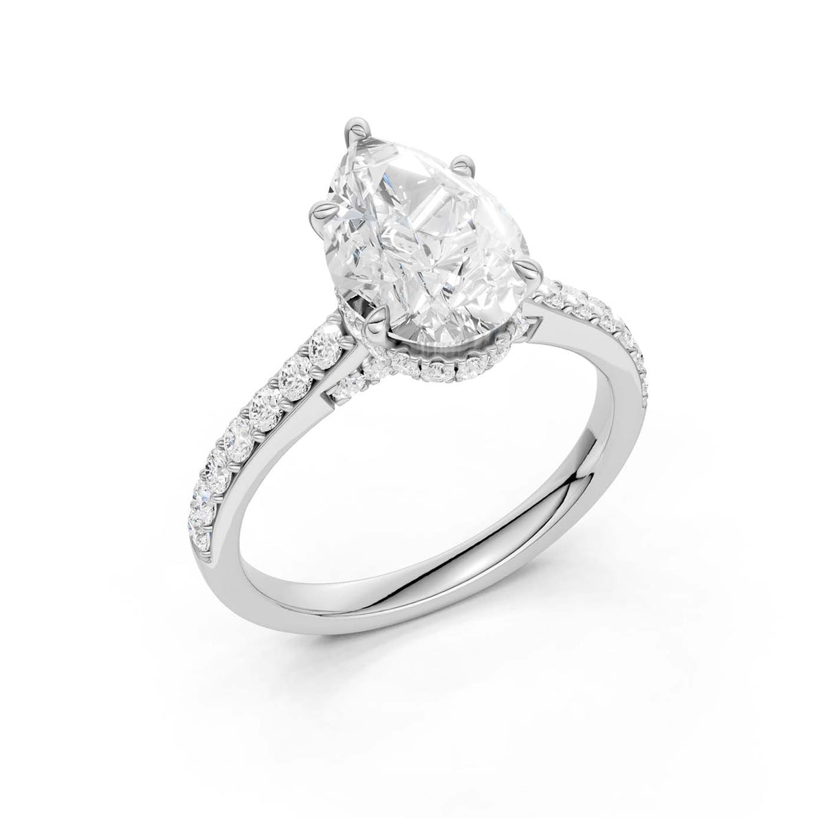 14K 2.50CT Lab Grown Diamond Engagement Ring 69429