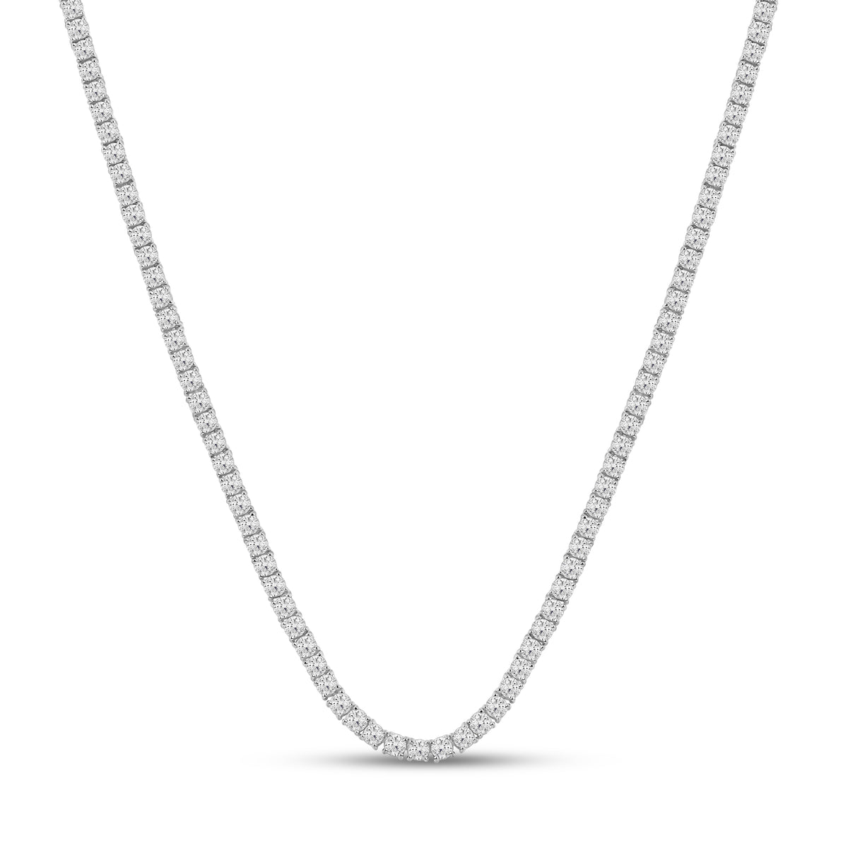 14K 29.00CT 22.6 INCH DIAMOND TENNIS NECKLACE 69527