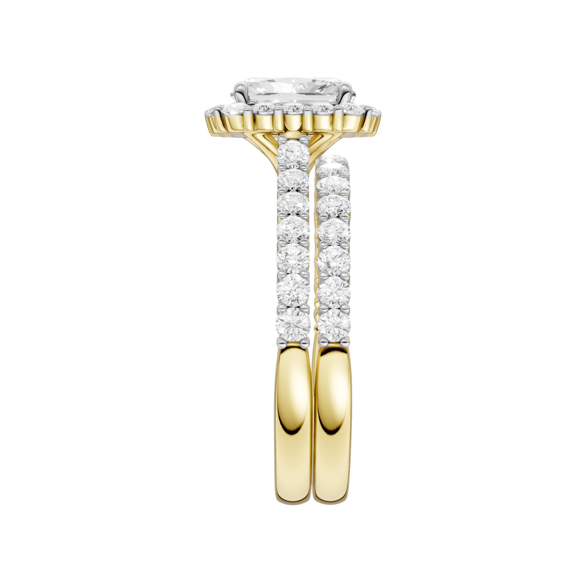 14K 2.00CT DIAMOND BRIDAL SET 69528