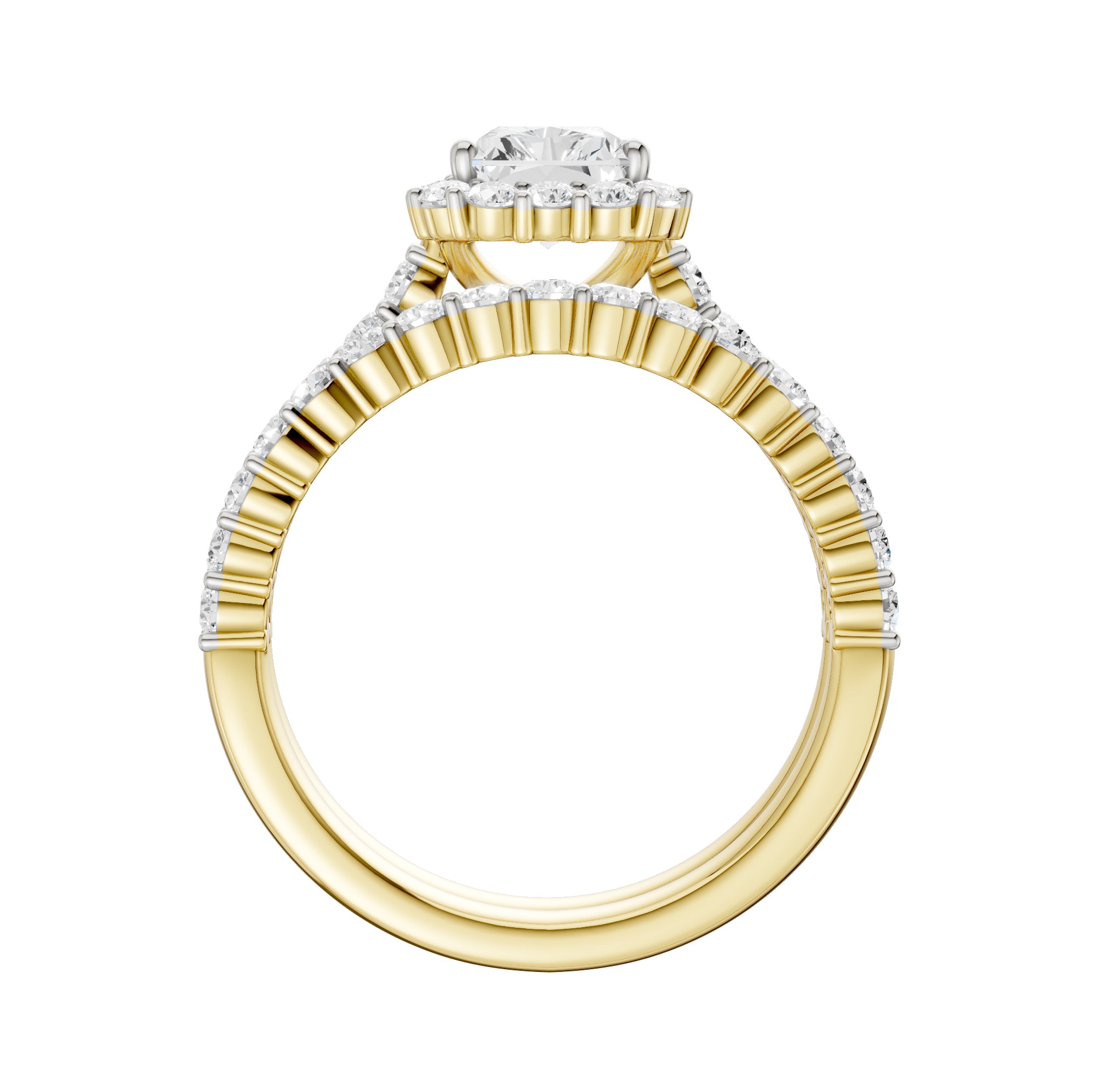 14K 2.00CT DIAMOND BRIDAL SET 69528