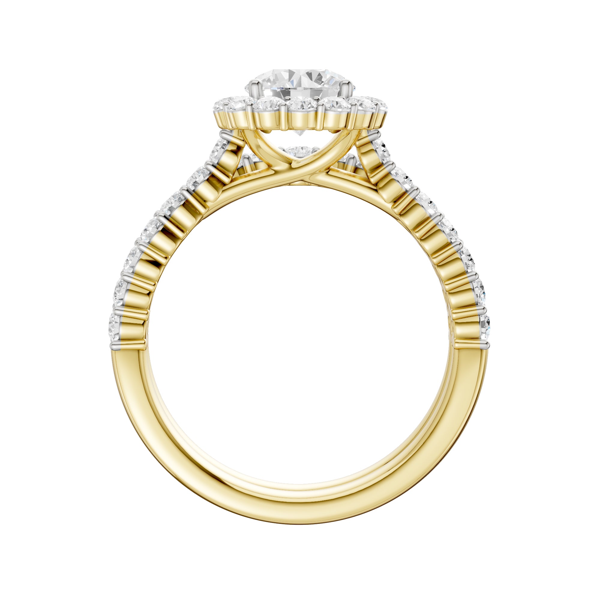 14K 2.00CT DIAMOND BRIDAL SET 69352