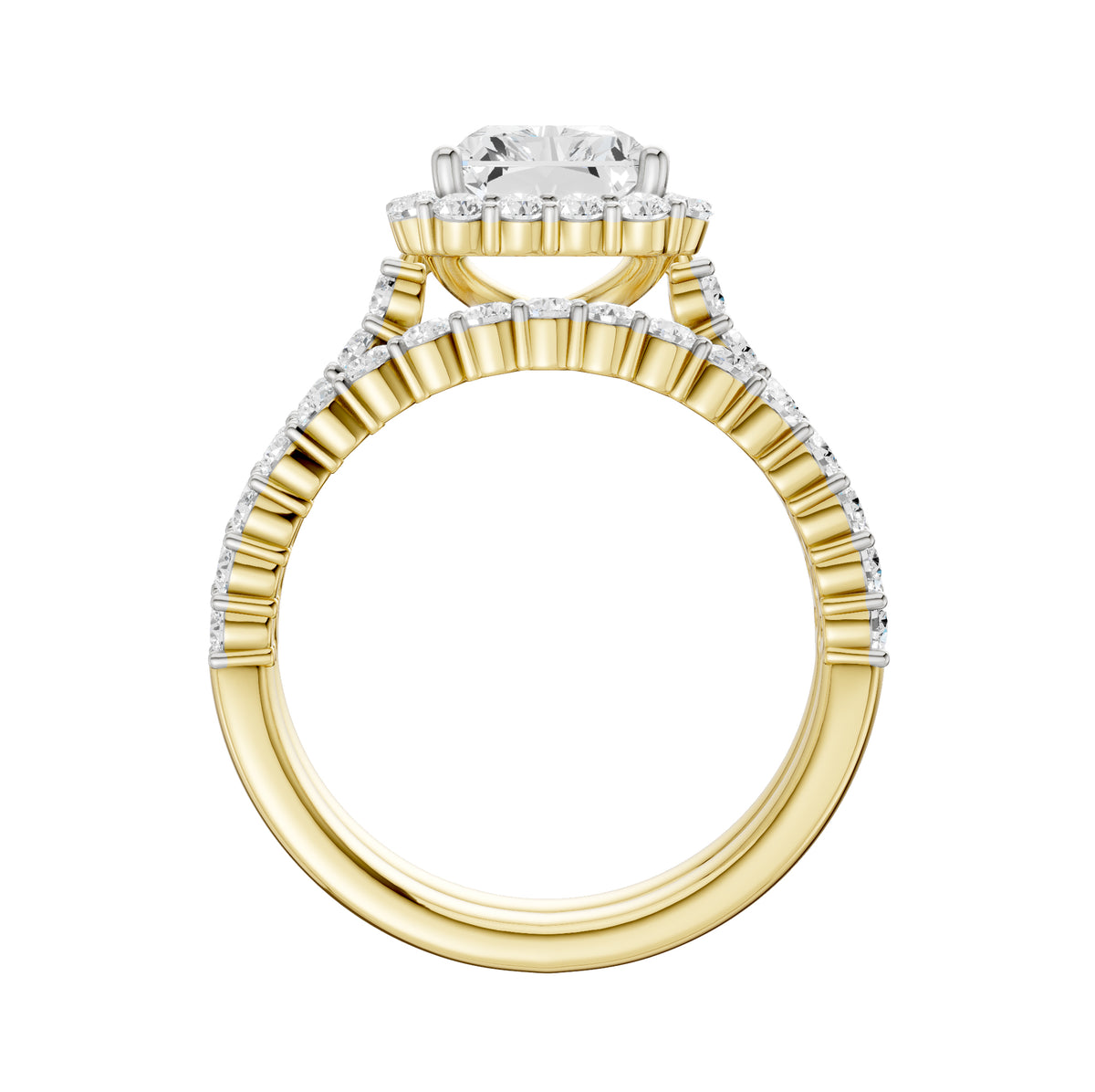 14K 3.00CT DIAMOND BRIDAL SET 69535