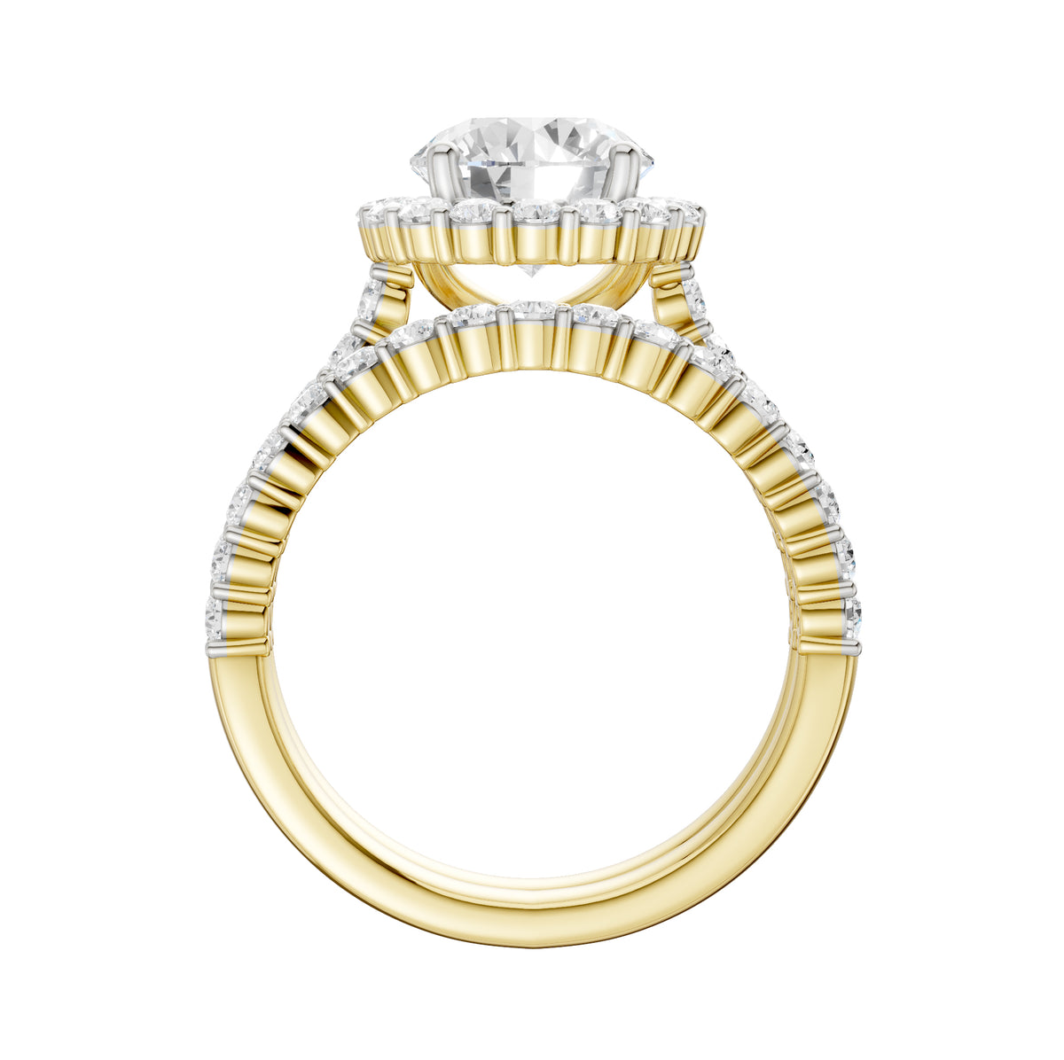 14K 3.00CT DIAMOND BRIDAL SET 69539