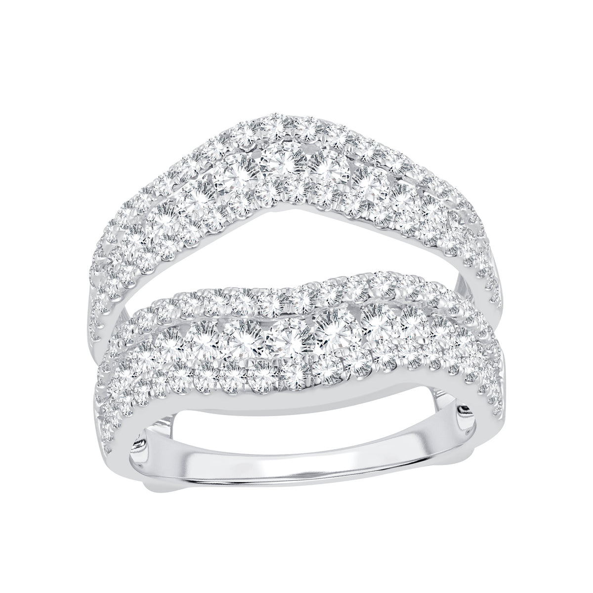 14K Gold 2.00 CTW Lab-Grown Diamond Ring Guard 69573