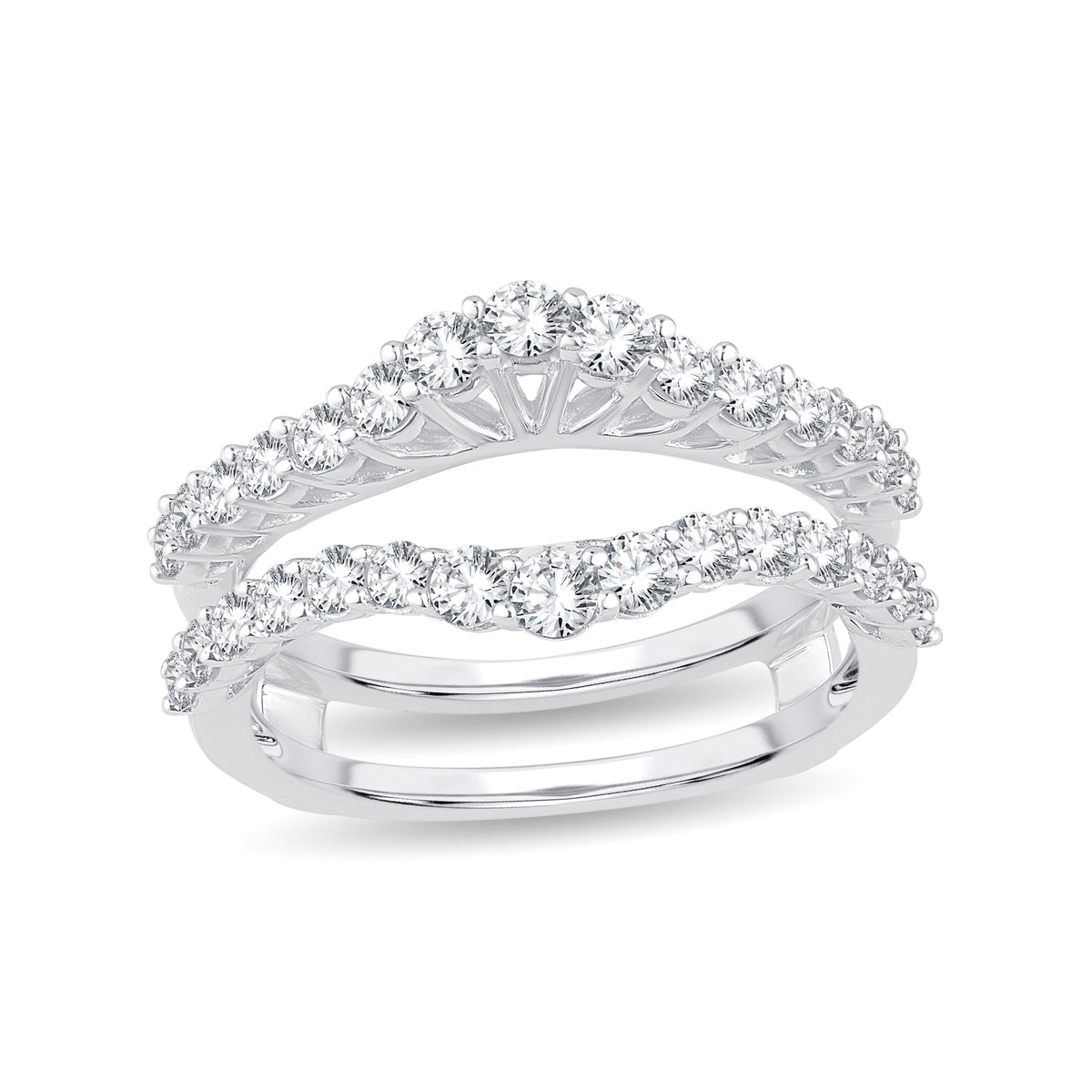 14K Gold 1.00 CTW Lab-Grown Diamond Ring Guard 69578