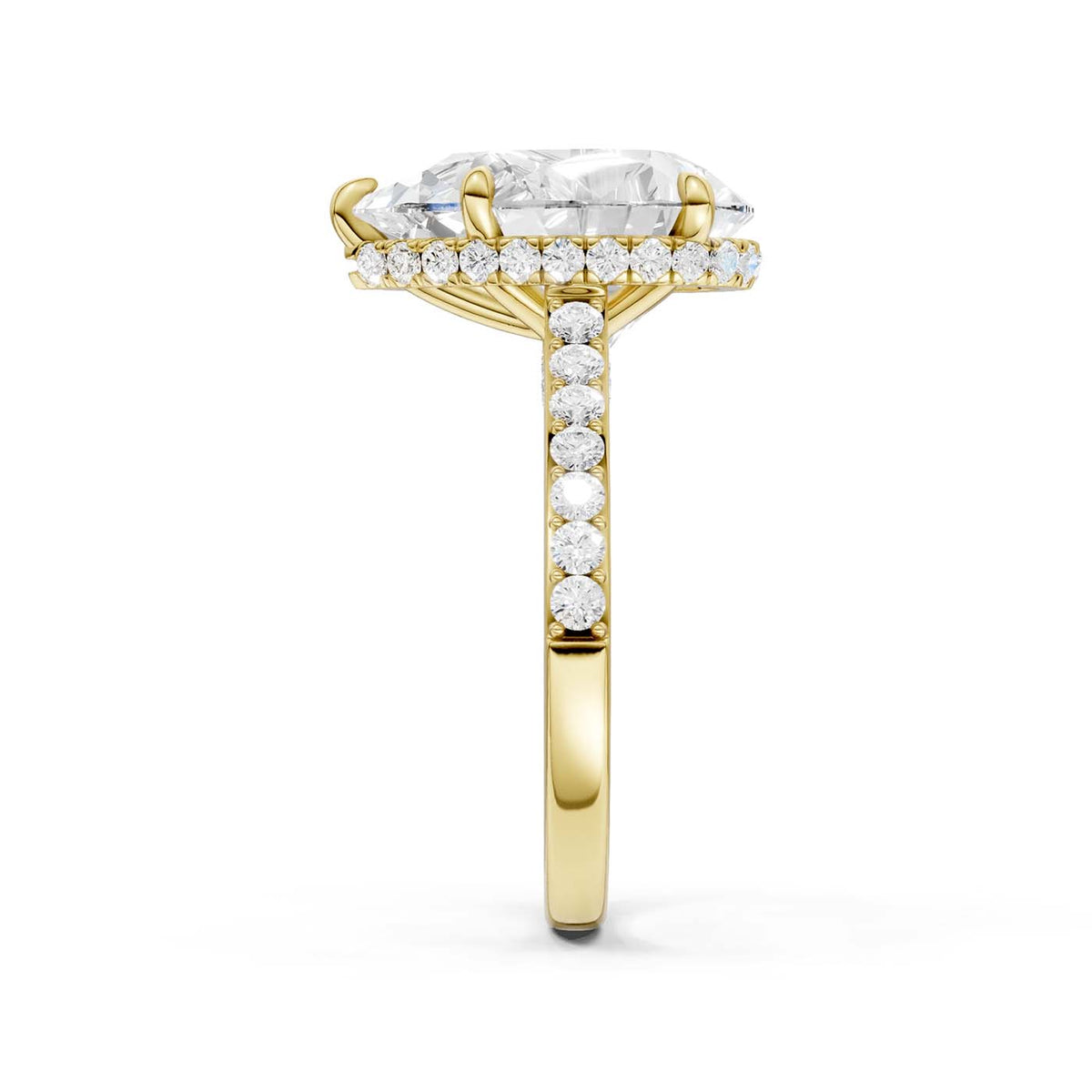 14K 4.50CT Lab Grown Diamond Engagement Ring 69605