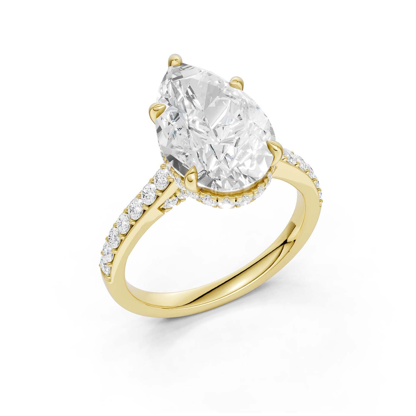 14K 4.50CT Lab Grown Diamond Engagement Ring 69605