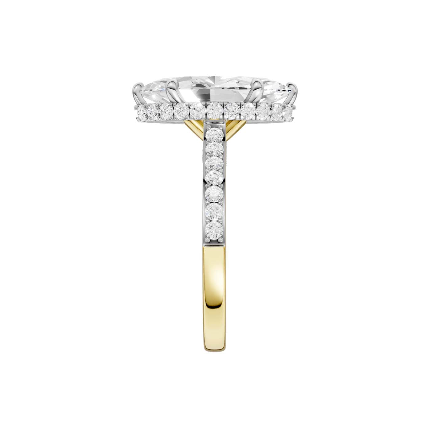 14K 4.50CT Lab Grown Diamond Engagement Ring 69608