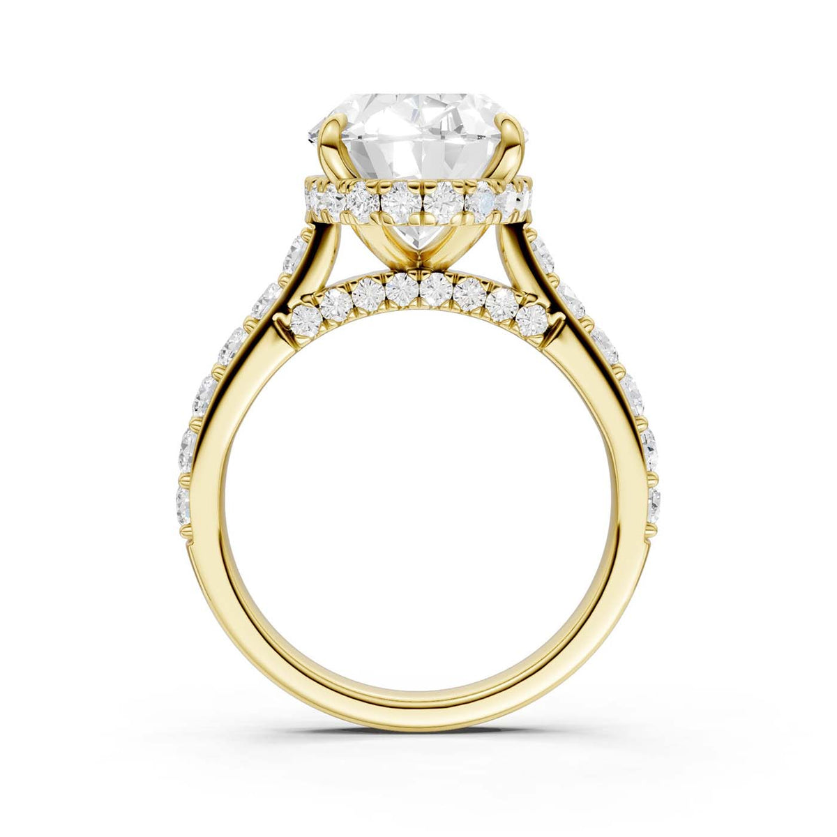 14K 6.00CT Lab Grown Diamond Engagement Ring 69610