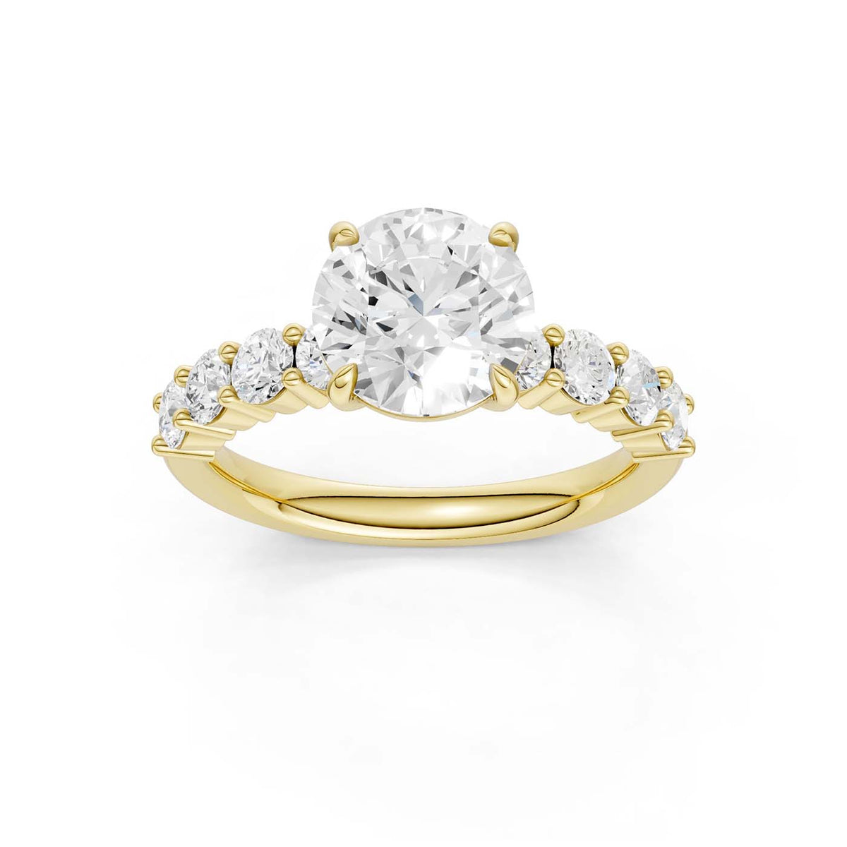 14K 2.75CT Lab Grown Diamond Engagement Ring 69652