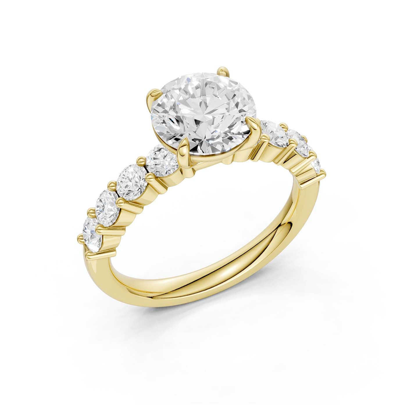 14K 2.75CT Lab Grown Diamond Engagement Ring 69652