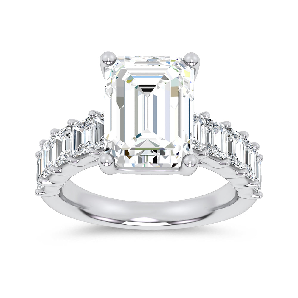 14K 7.00CT Certified Lab Grown Engagement Ring 69735