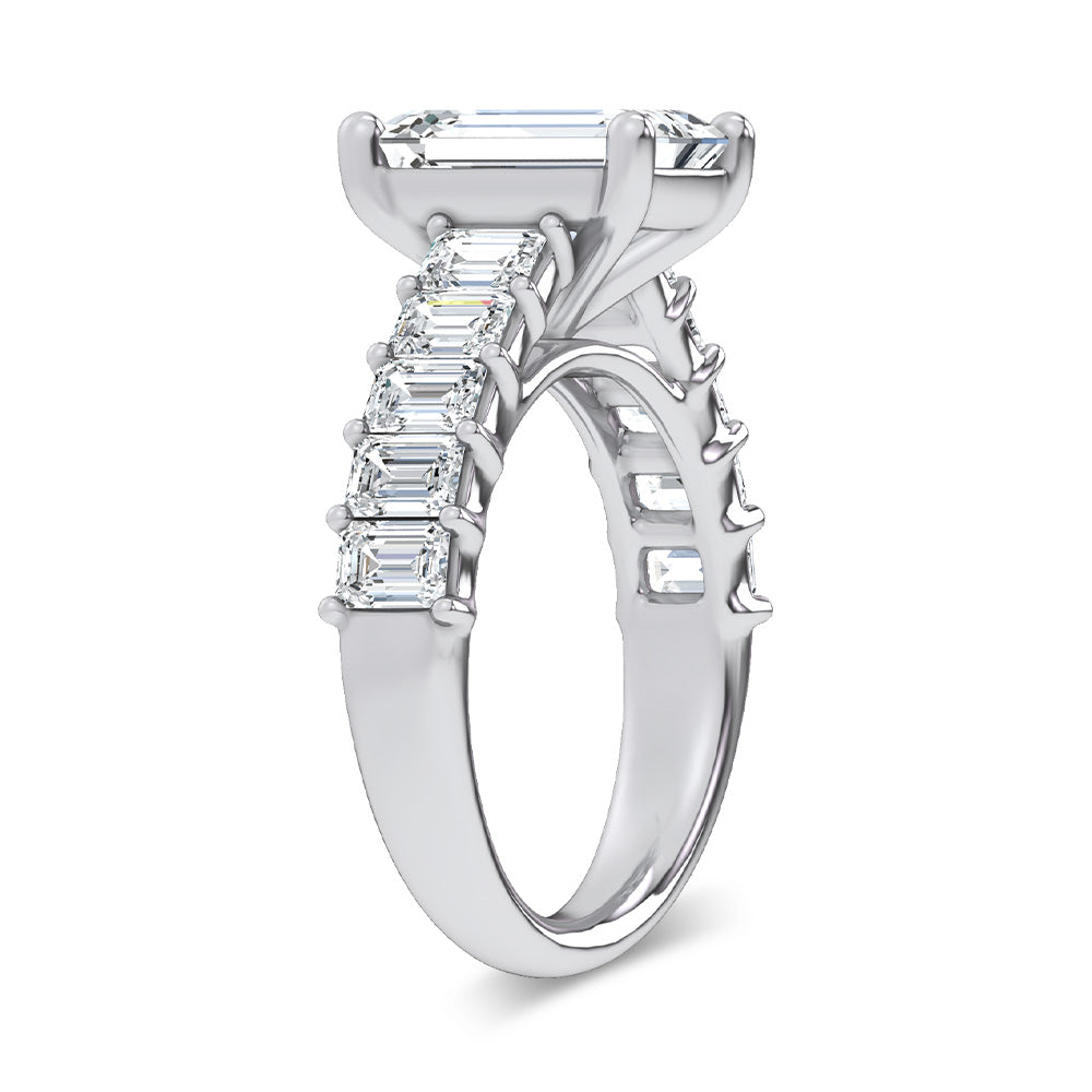 14K 4.79CT Lab Diamond Ring 69764