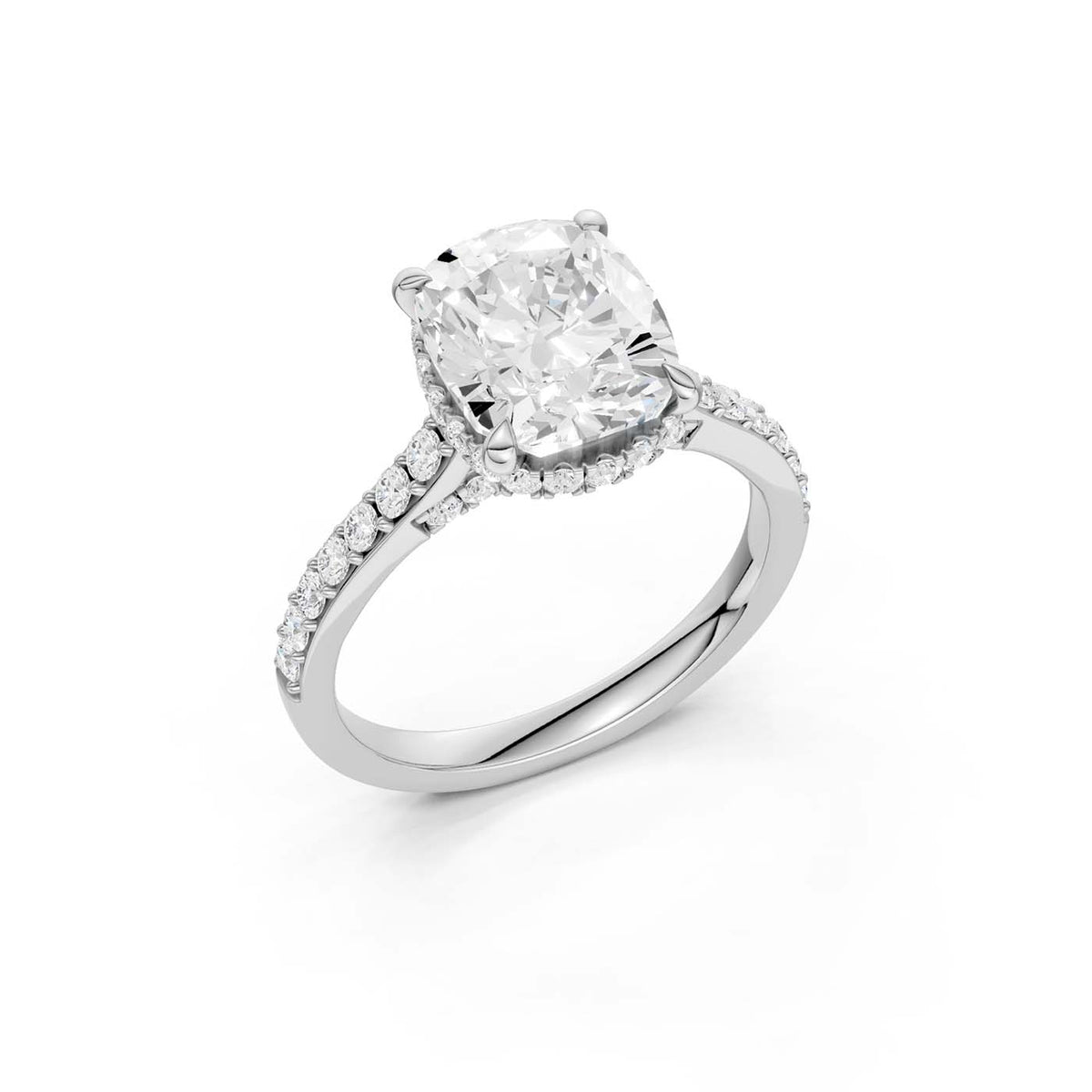 14K 4.50CT Lab Grown Diamond Engagement Ring 69811