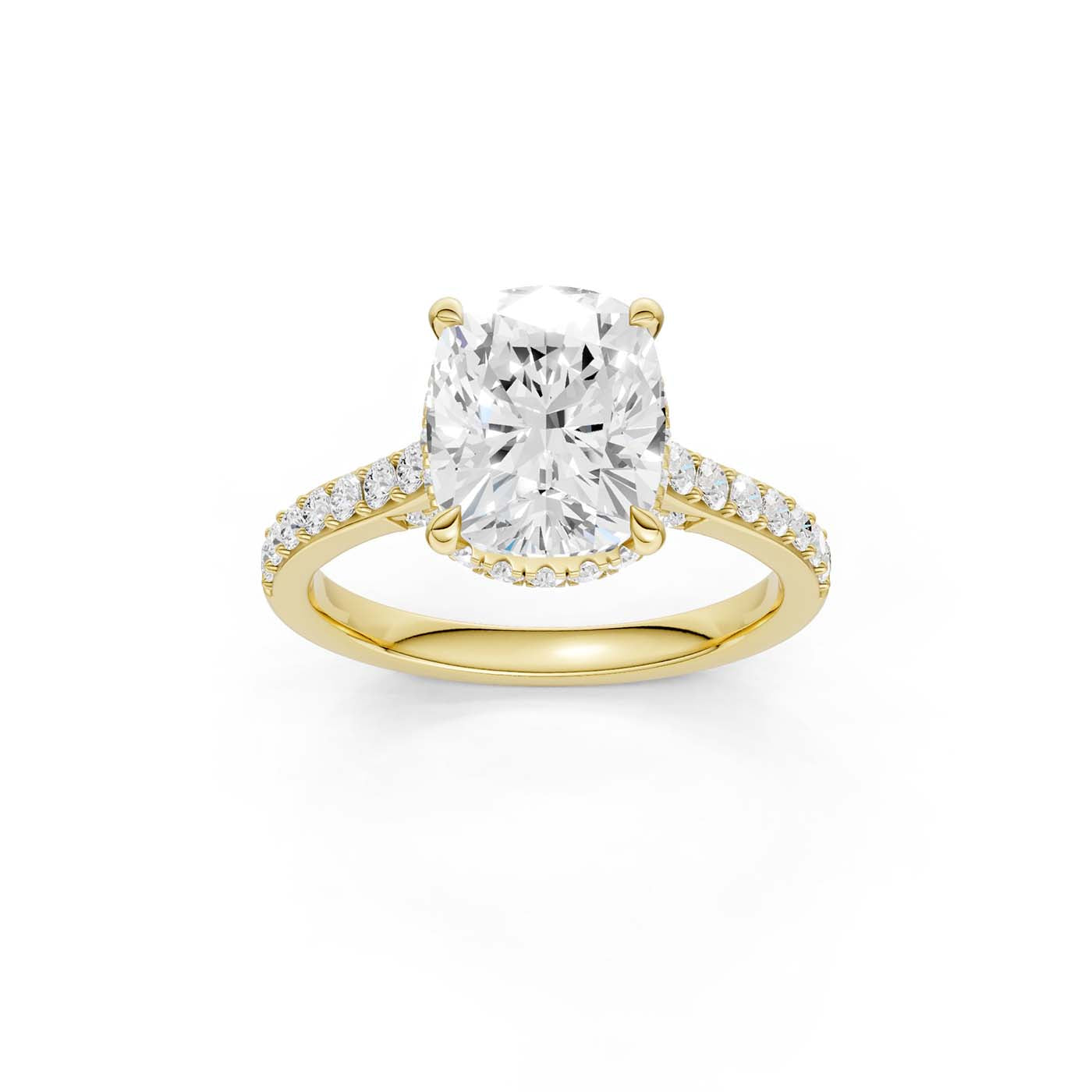 14K 4.50CT Lab Grown Diamond Engagement Ring 69812