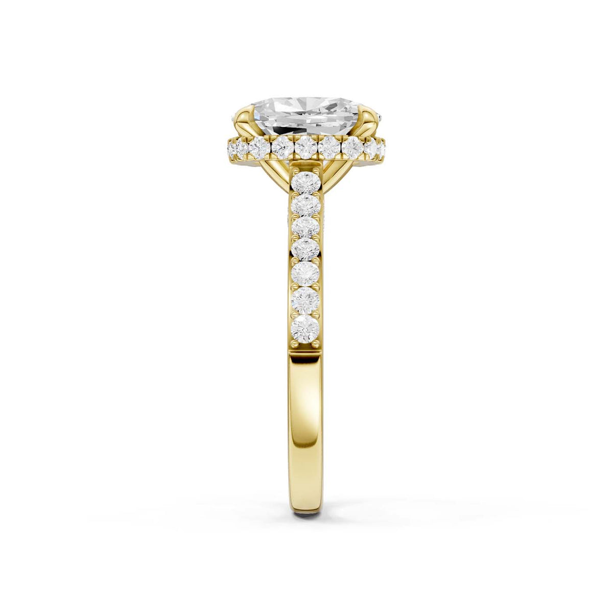 14K 4.50CT Lab Grown Diamond Engagement Ring 69812