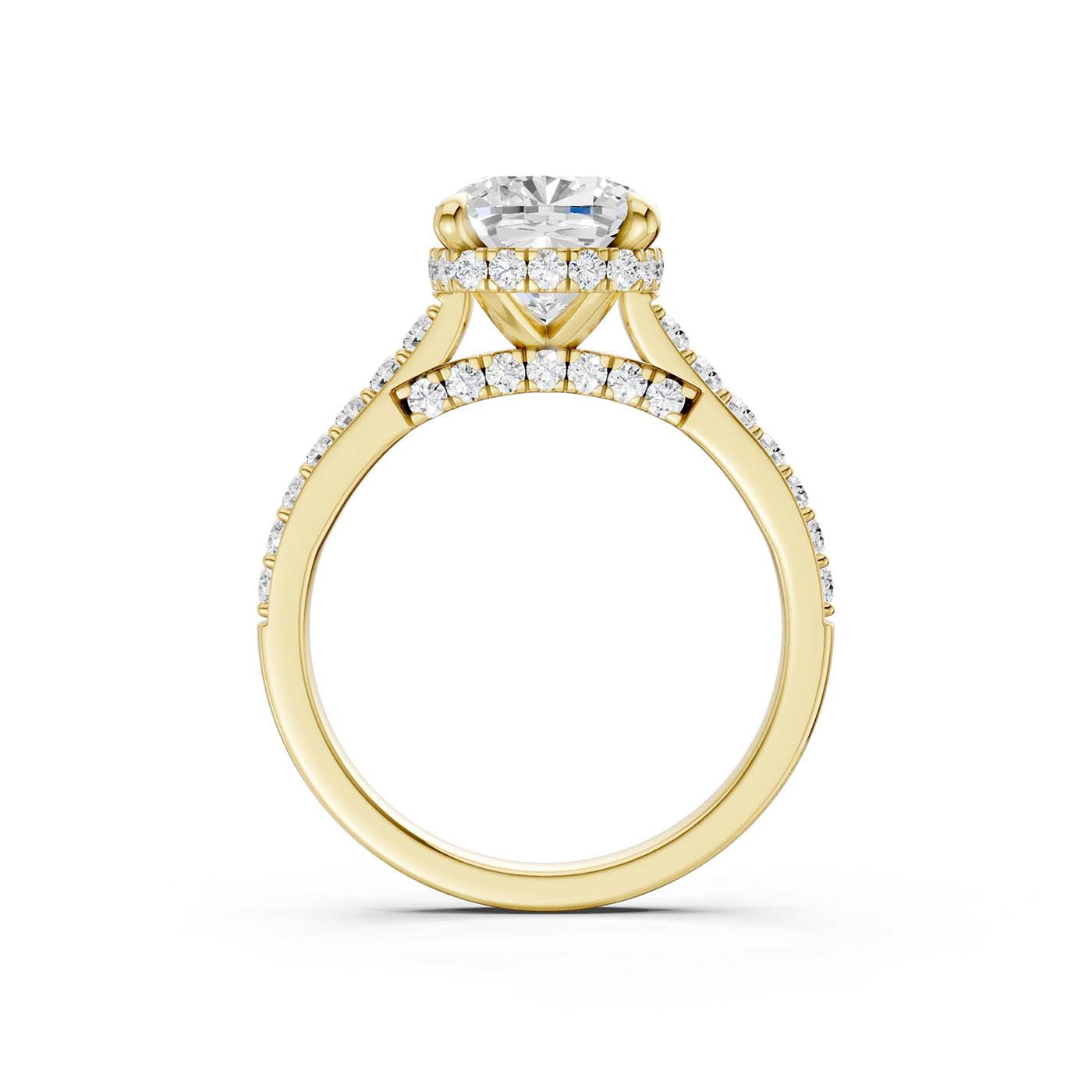 14K 4.50CT Lab Grown Diamond Engagement Ring 69812