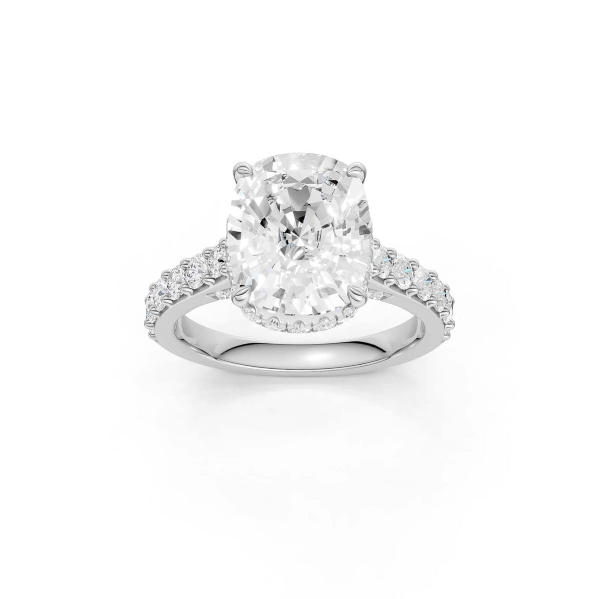 14K 6.00CT Lab Grown Diamond Engagement Ring 69813