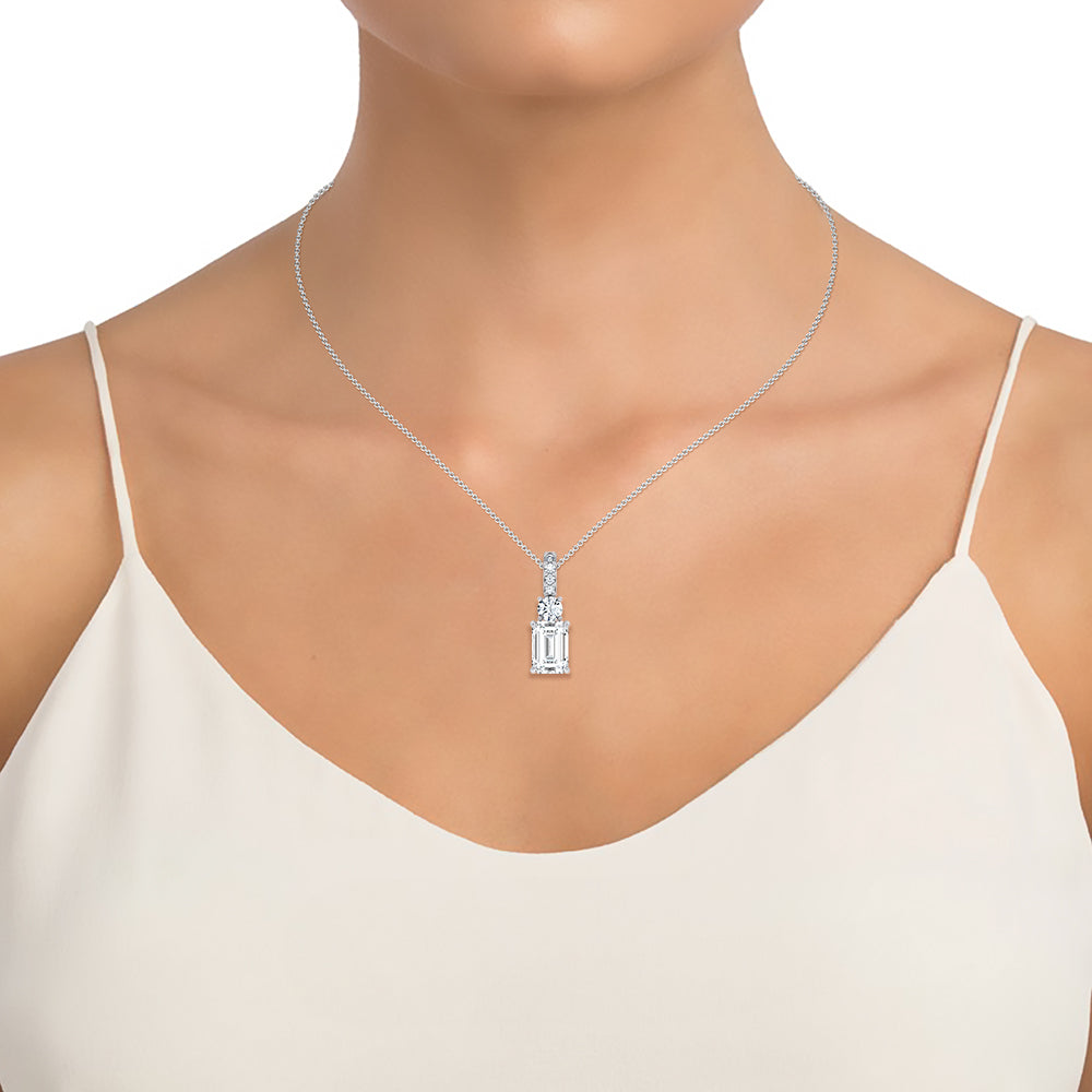 14K 2.33CT Certified Lab Grown PENDANT 69981