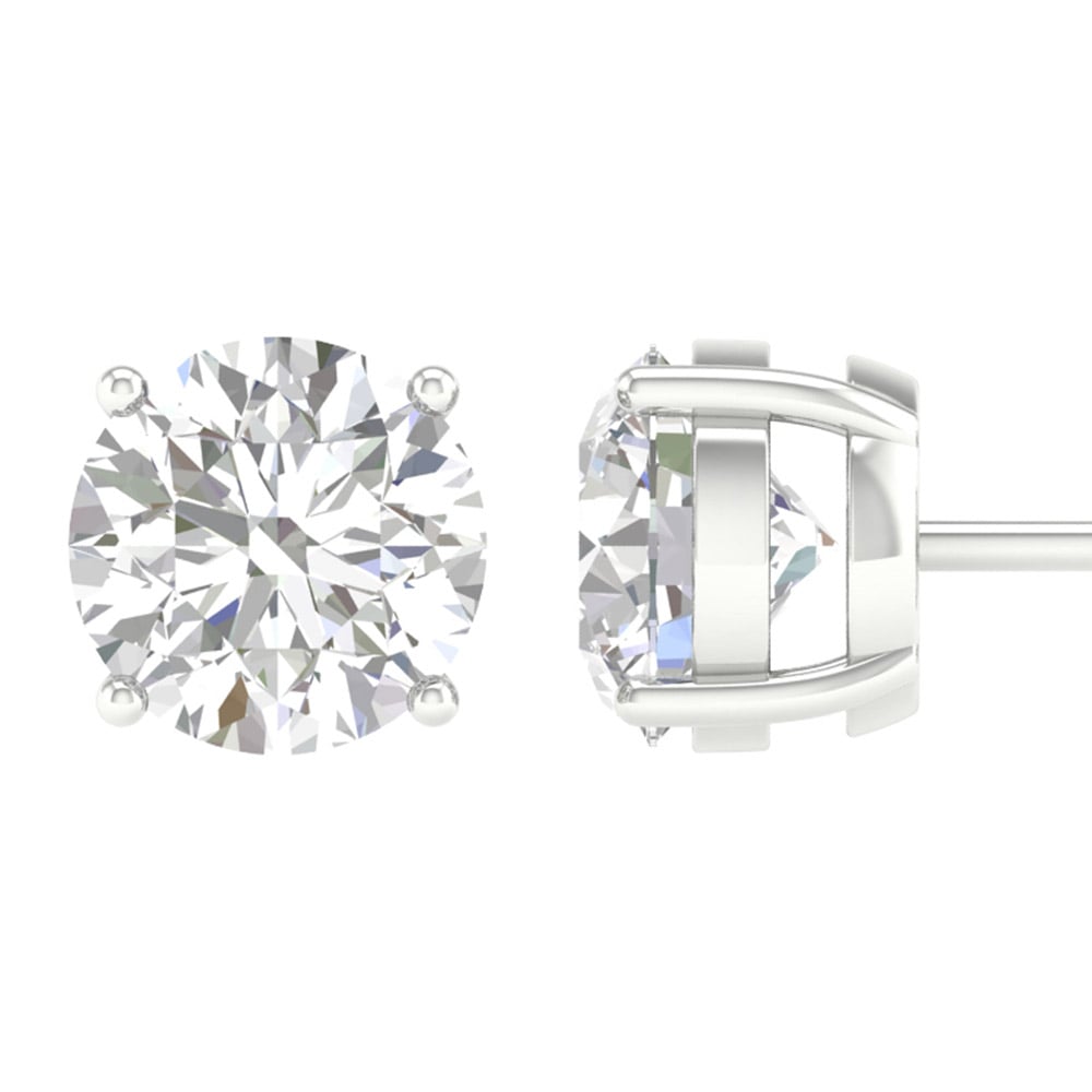 14K 0.50CT Certified Lab Grown Diamond Earring 71670