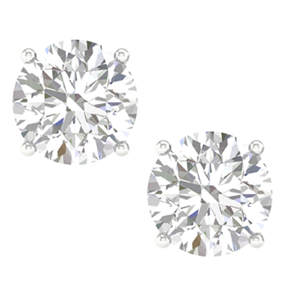 14K 0.50CT Certified Lab Grown Diamond Earring 71670