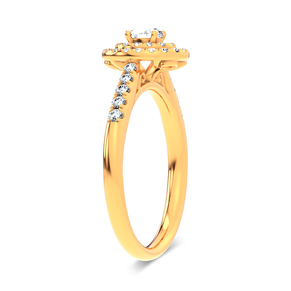 14K 0.50CT Certified Lab Grown Ring 70024