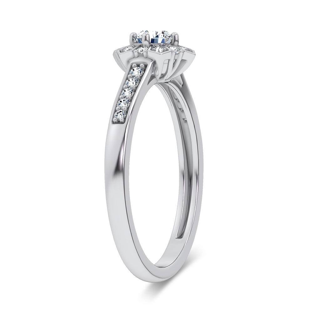 14K 0.50CT Certified Lab Grown Ring 70109
