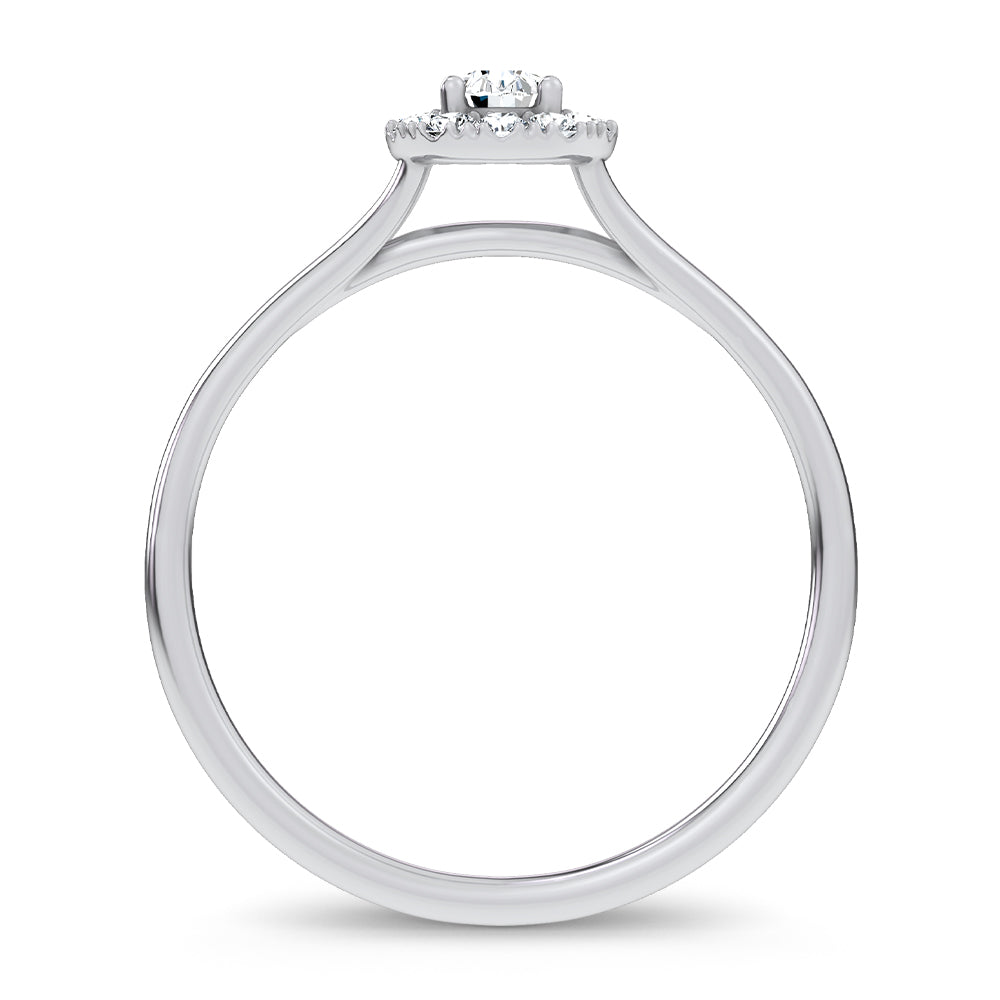 14K 0.33CT Certified Lab Grown Ring 70130