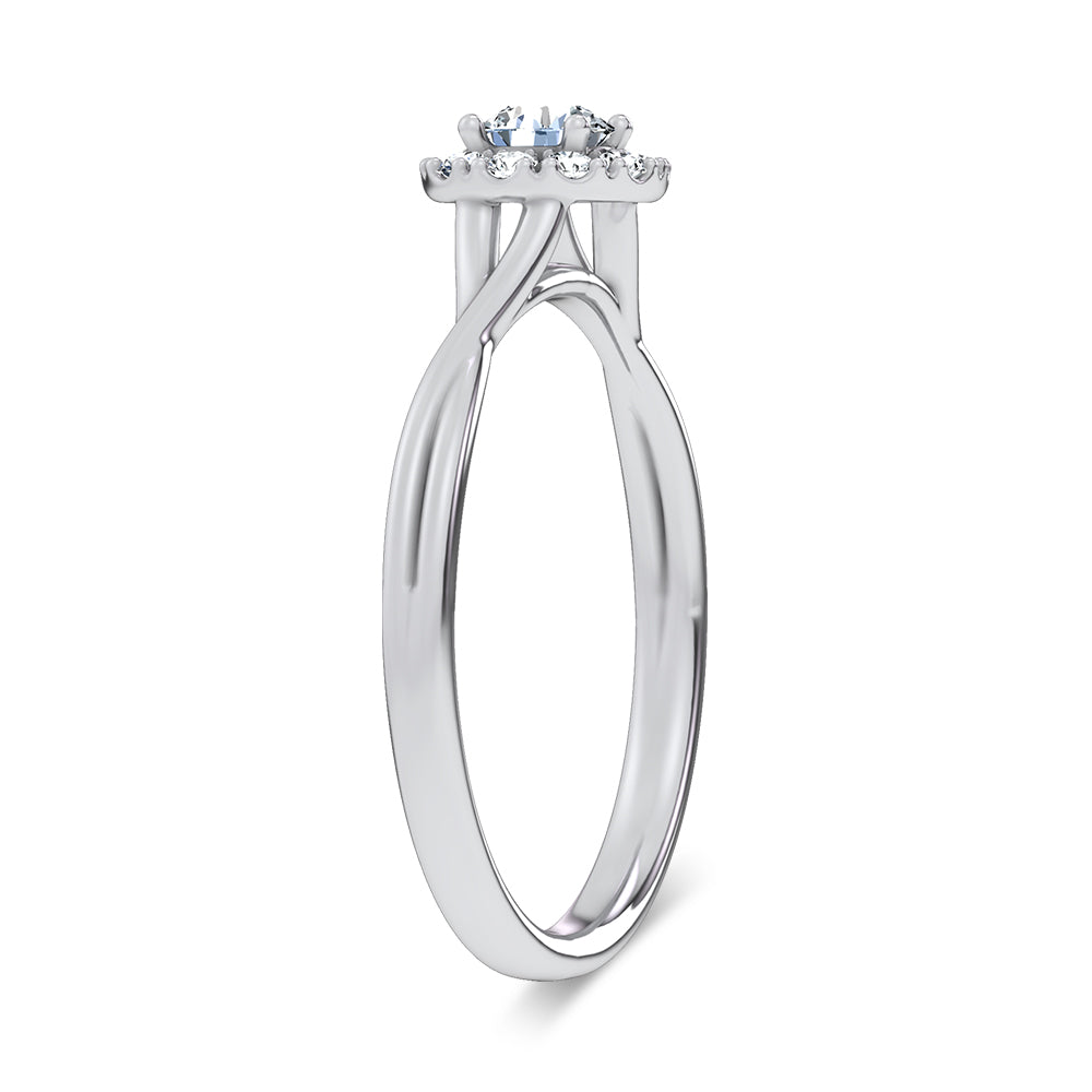 14K 0.33CT Certified Lab Grown Ring 70138