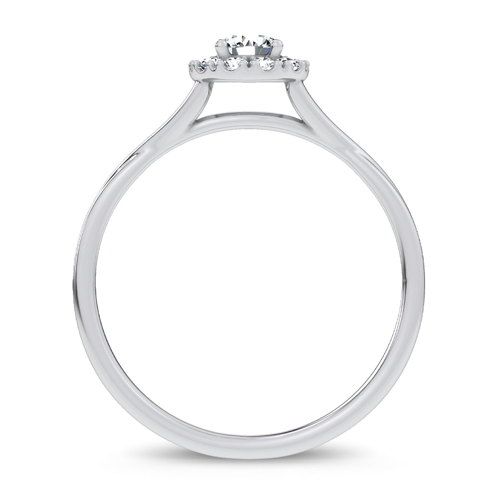 14K 0.33CT Certified Lab Grown Ring 70138