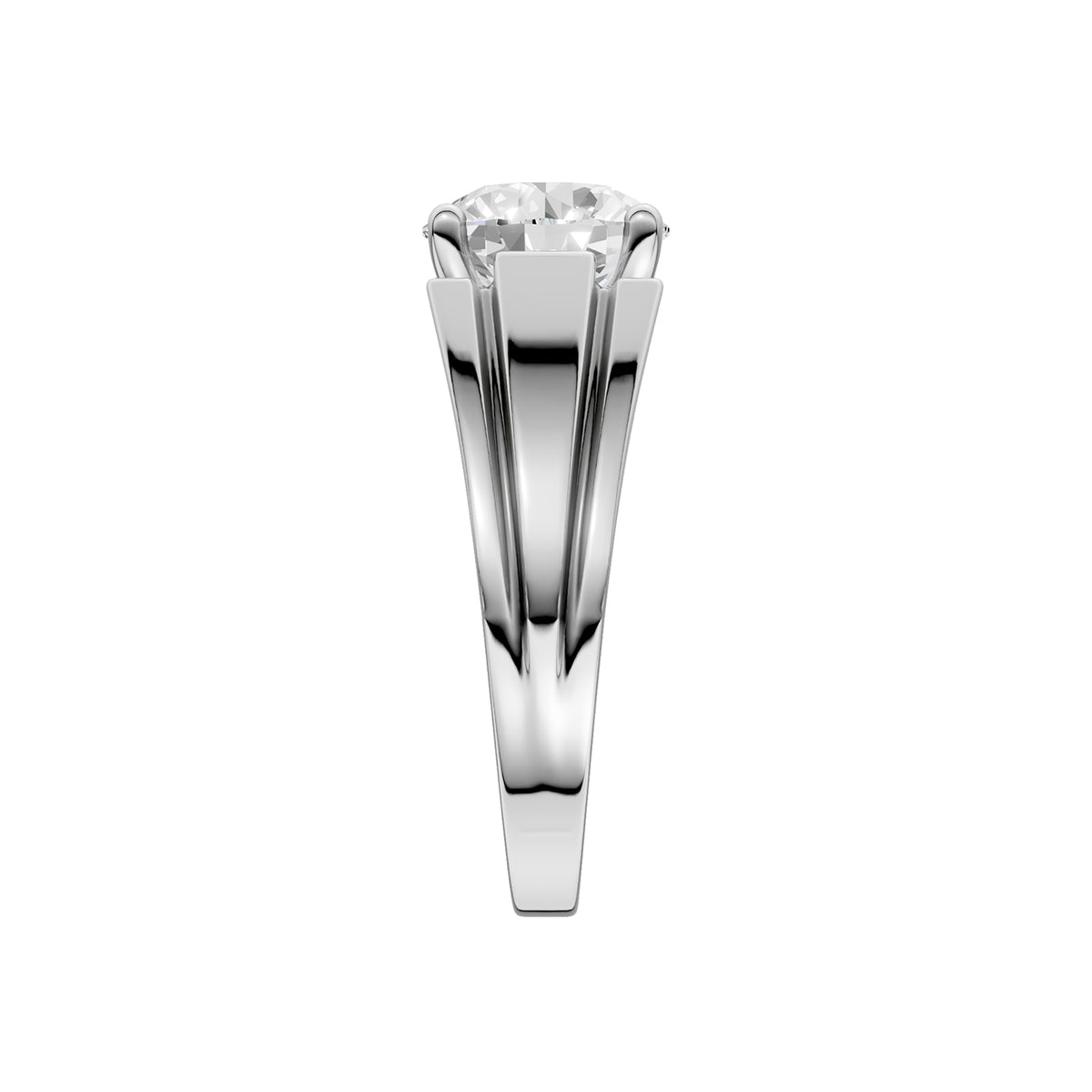 14K 3.00CT Certified Lab Grown Diamond Mens Ring 70468
