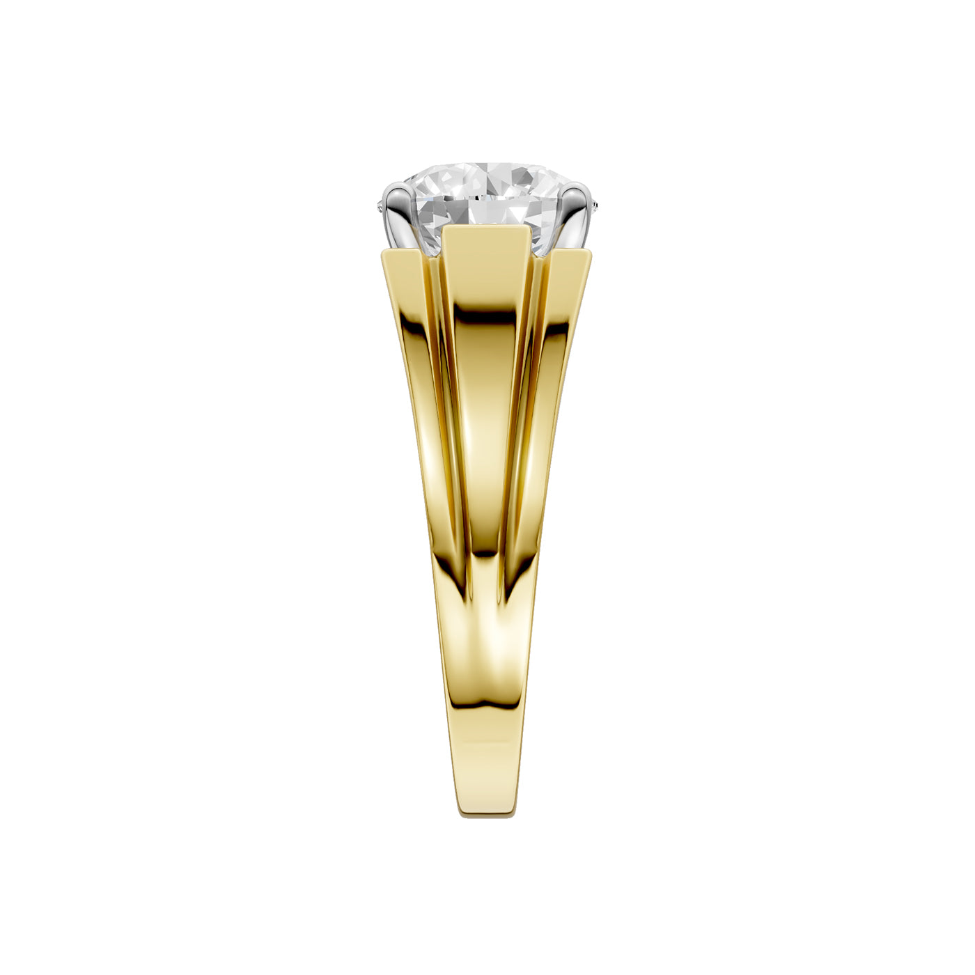 14K 3.00CT Certified Lab Grown Diamond Mens Ring 70469