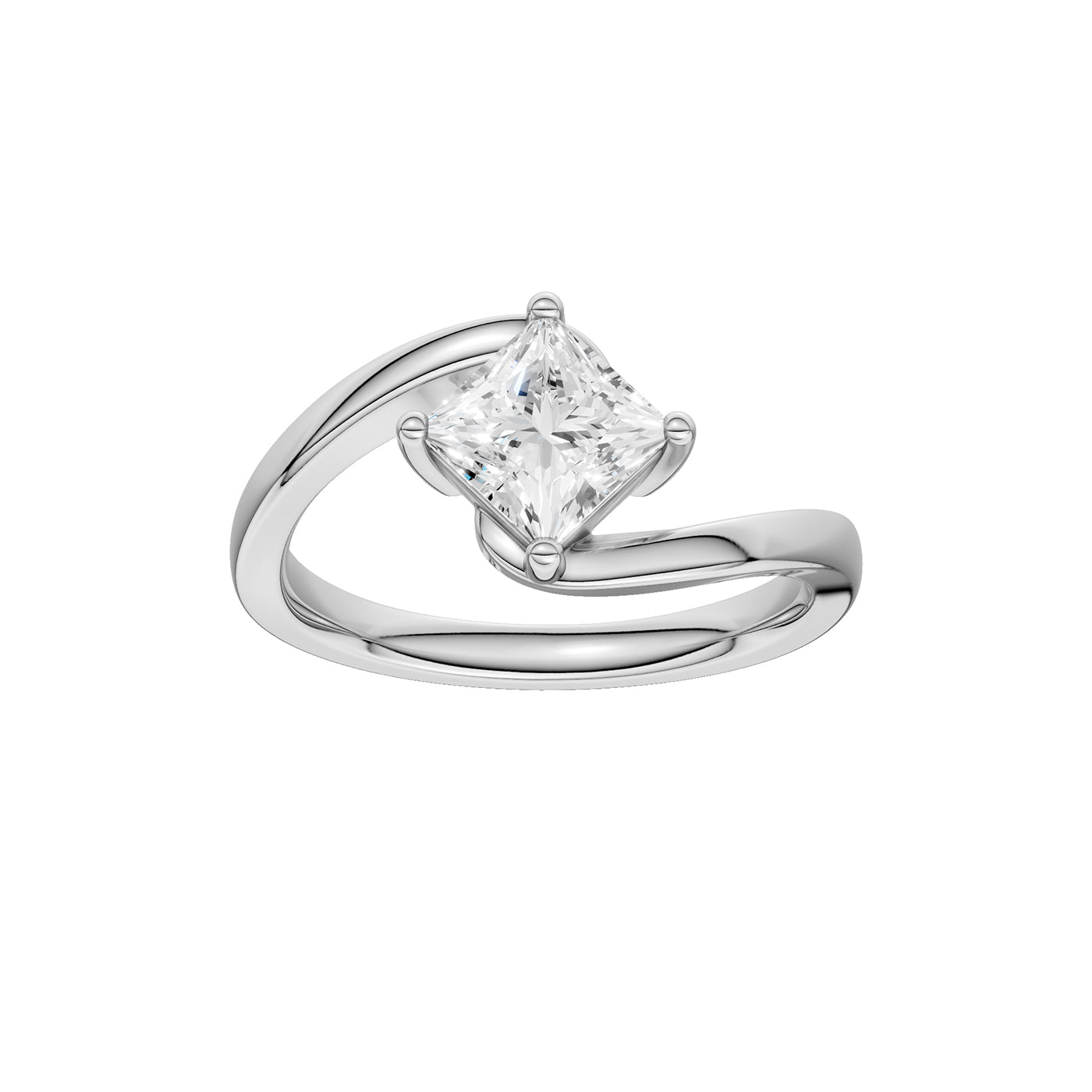 14K 1.00CT Certified Lab Grown Diamond Ring 70504