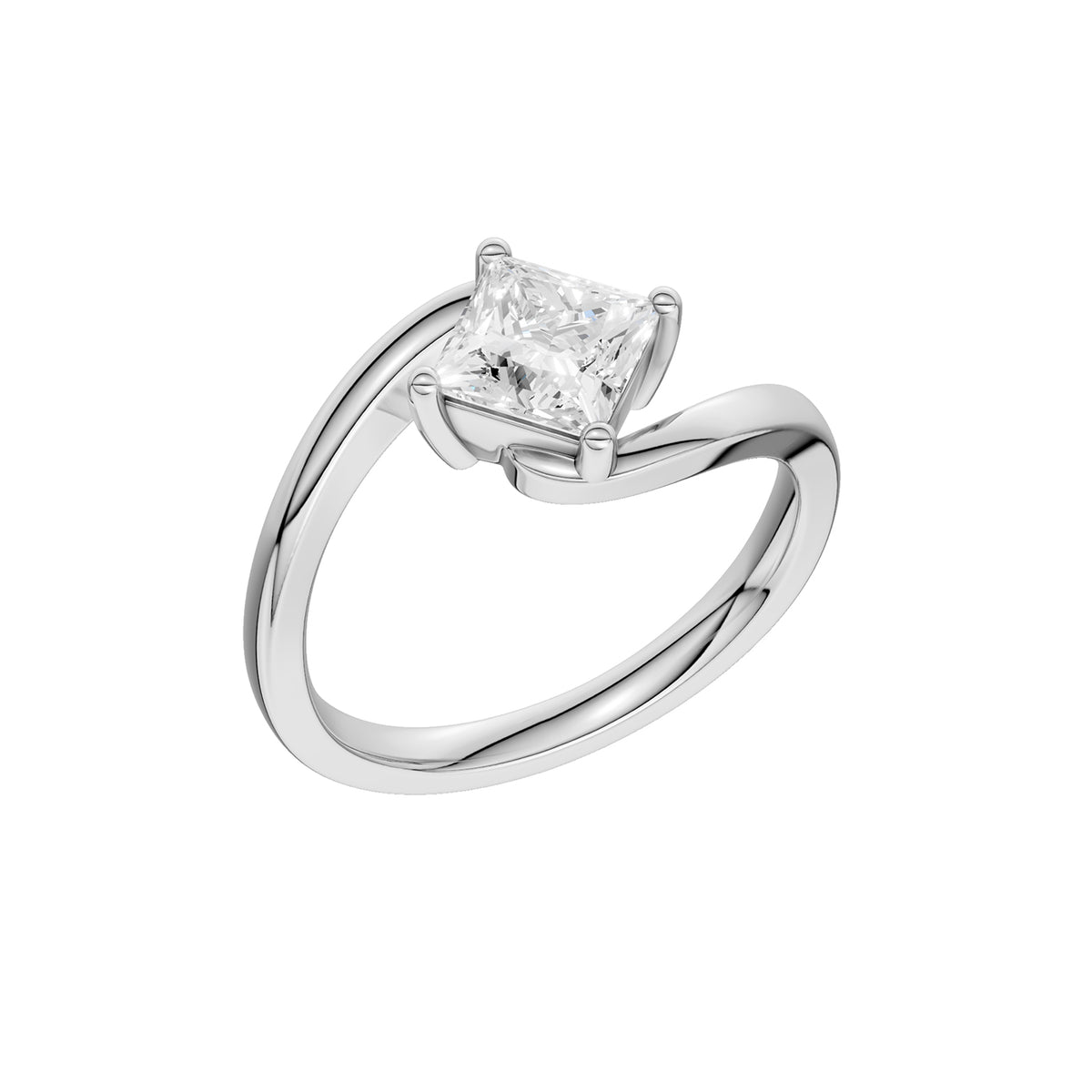 14K 1.00CT Certified Lab Grown Diamond Ring 70504