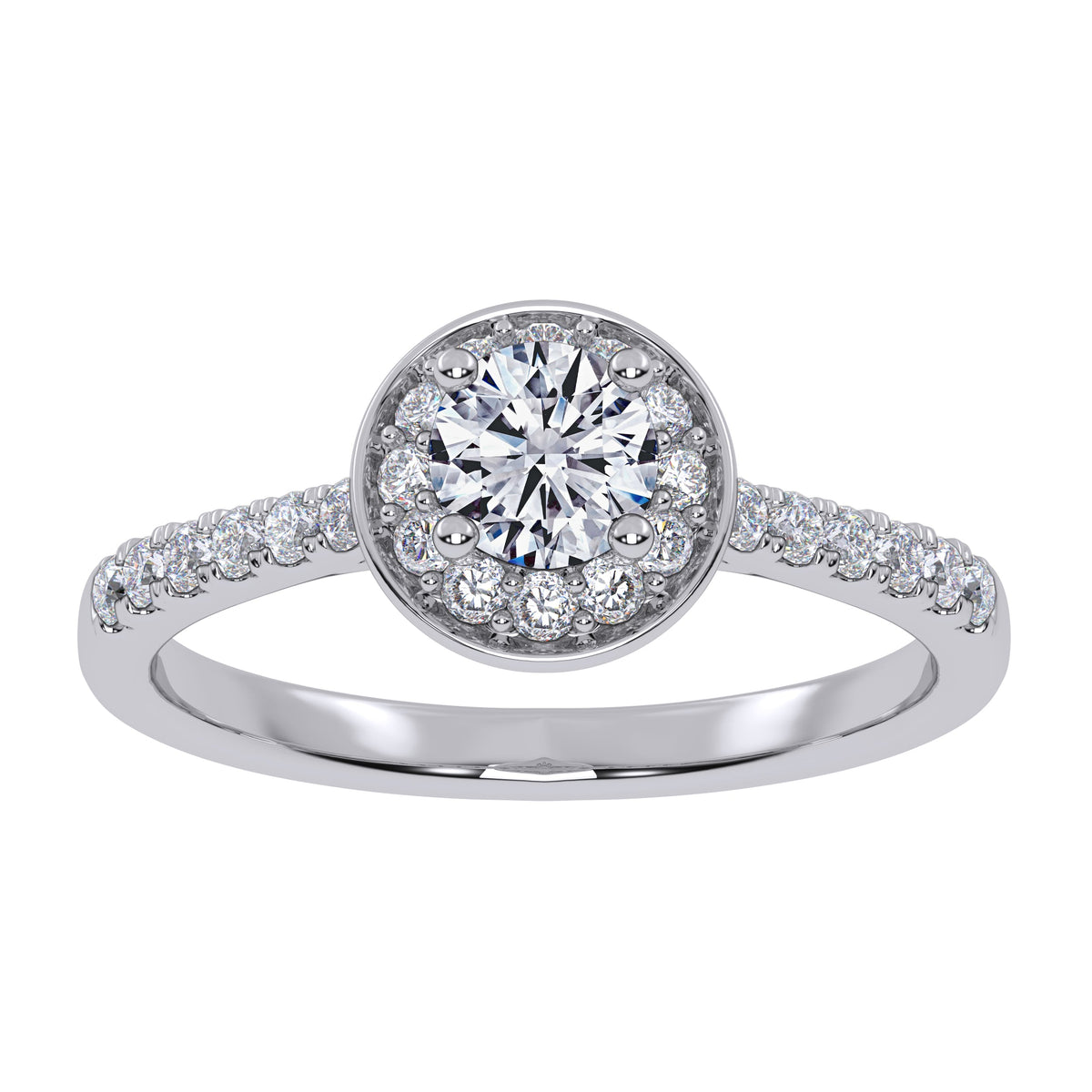 10K 0.50CT Lab Grown Promise Ring 70853