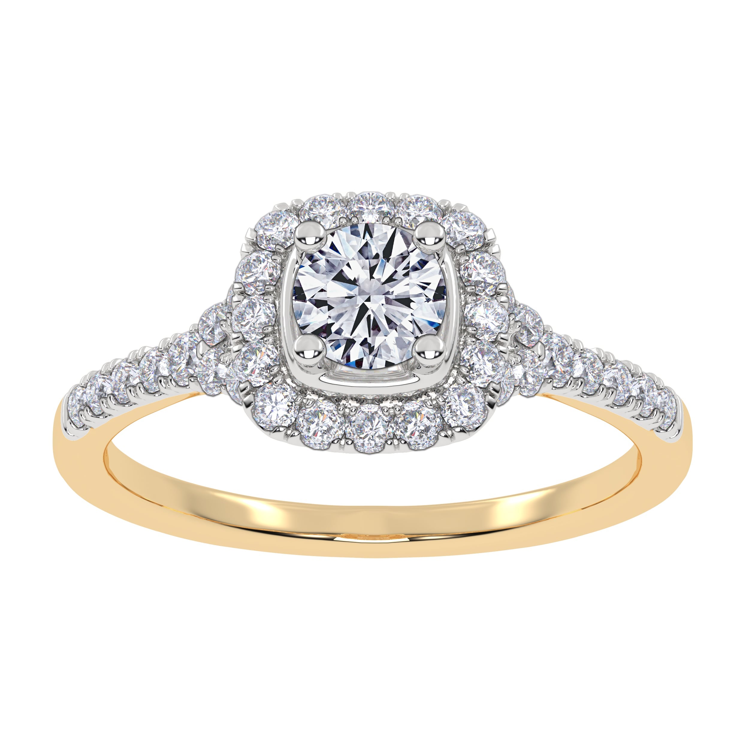 10K 0.50CT Lab Grown Promise Ring 70858