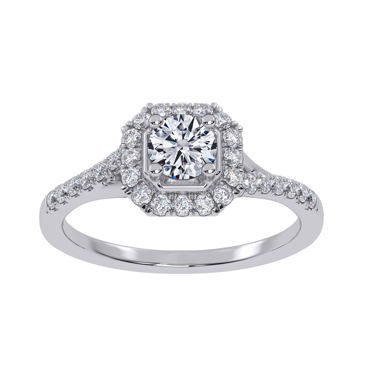 10K 0.50CT Lab Grown Promise Ring 70861