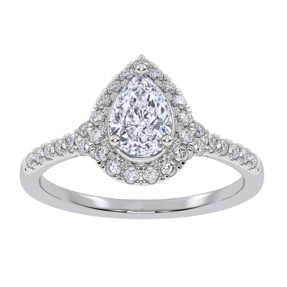 10K 0.50CT Lab Grown Promise Ring 70912