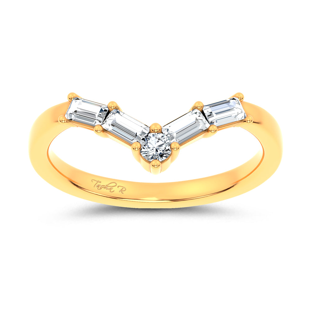 14K 0.25CT Certified Lab Grown Diamond Enhancer Band 70983