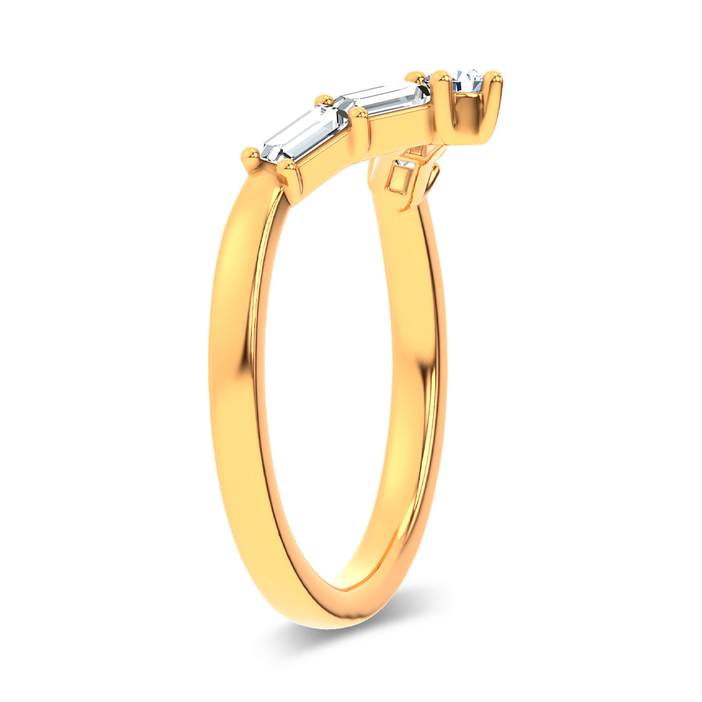 14K 0.25CT Certified Lab Grown Diamond Enhancer Band 70983