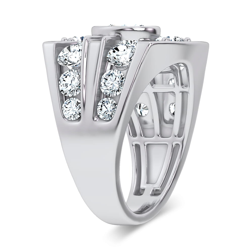 14k 4.75CT Certified Lab Grown Mens Ring 71232