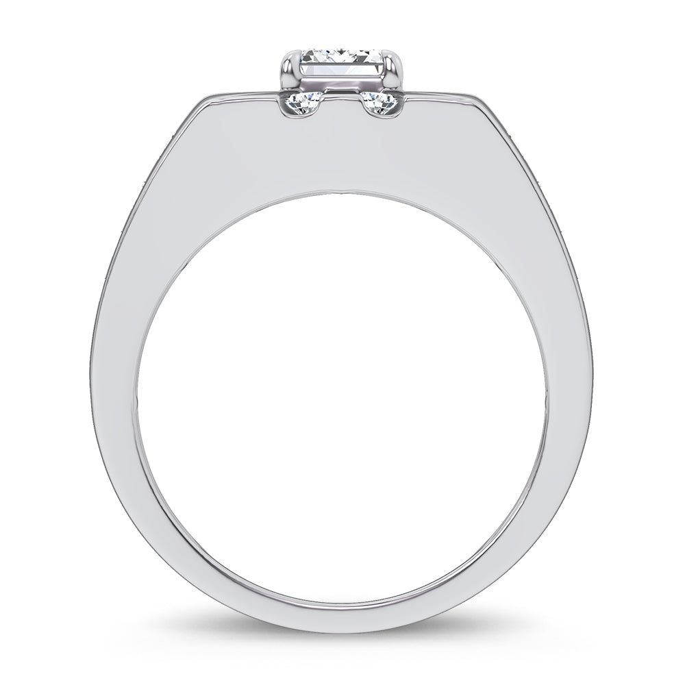 14k 3.00CT Certified Lab Grown Mens Ring 71240