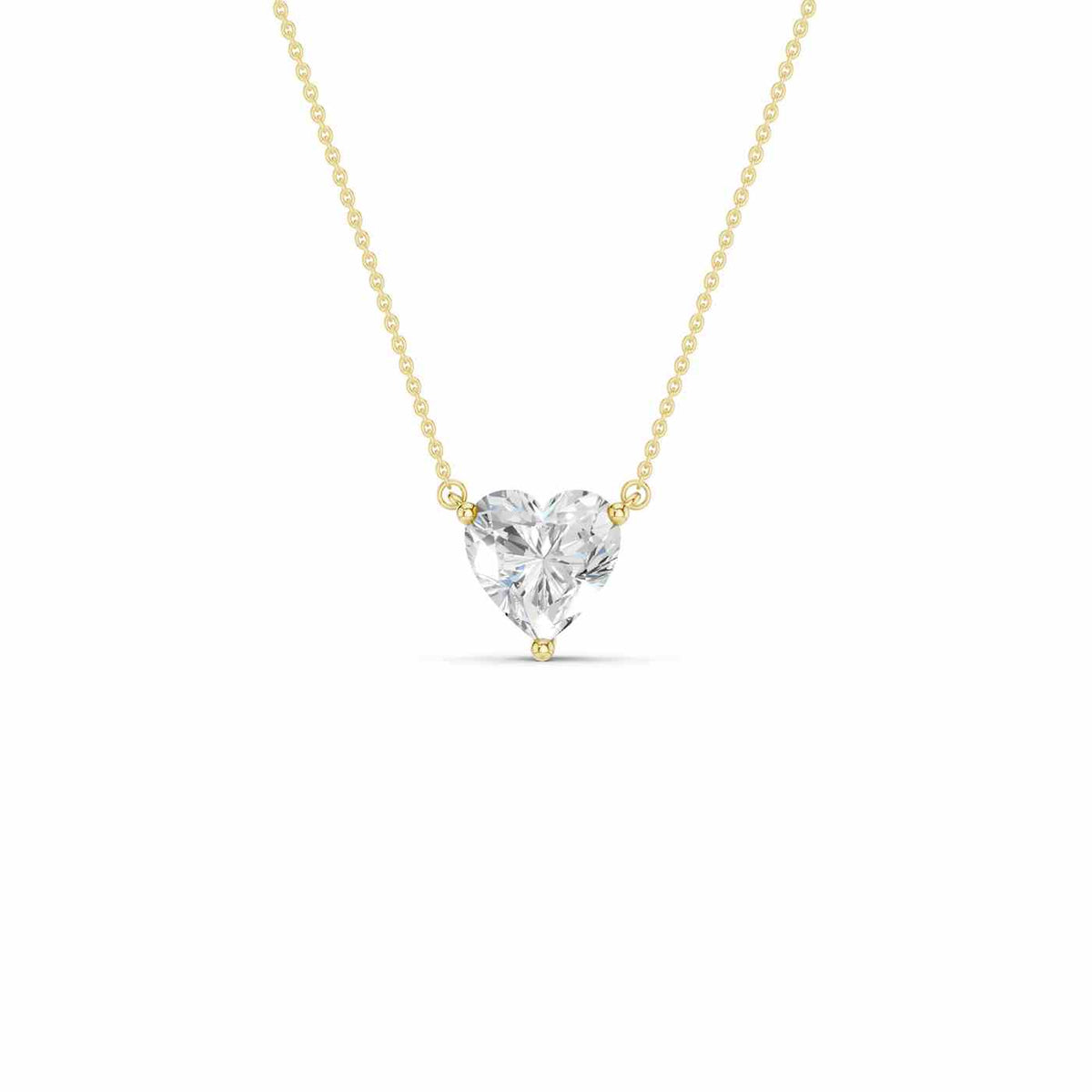 14K 1.00 CT Pendant with Chain 71972