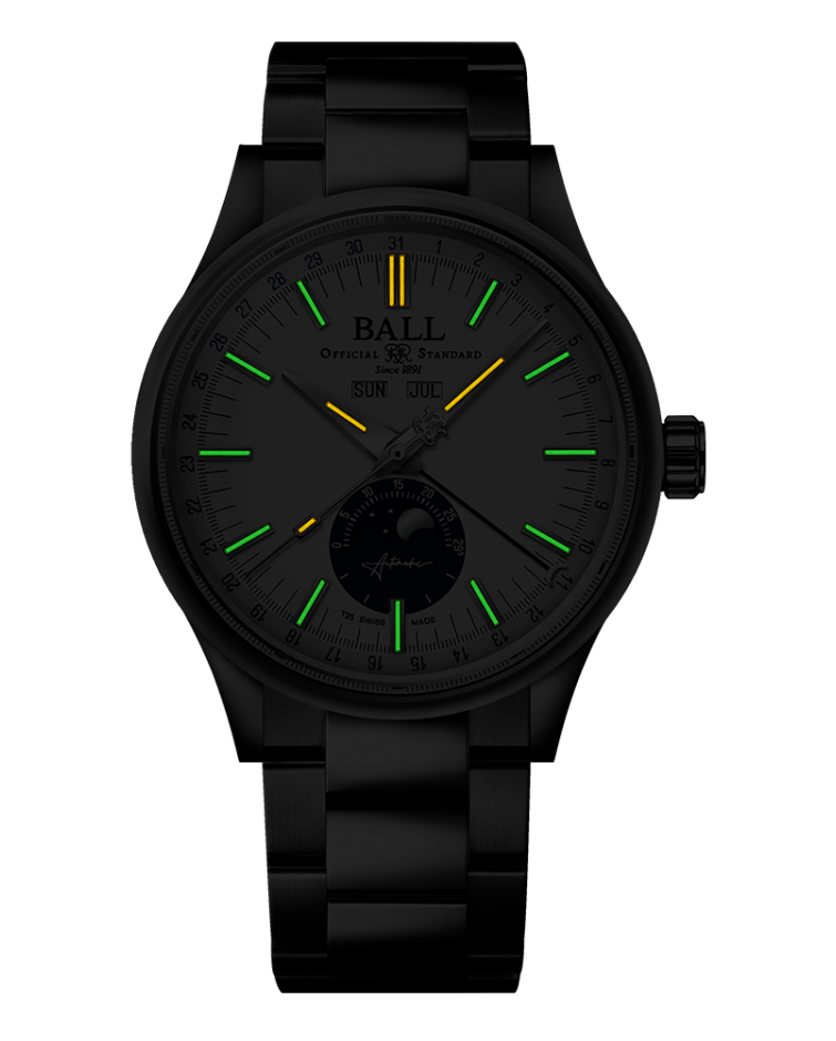 Ball Engineer II Moon Calendar (40mm) Watch NM3016C-S1J-WH