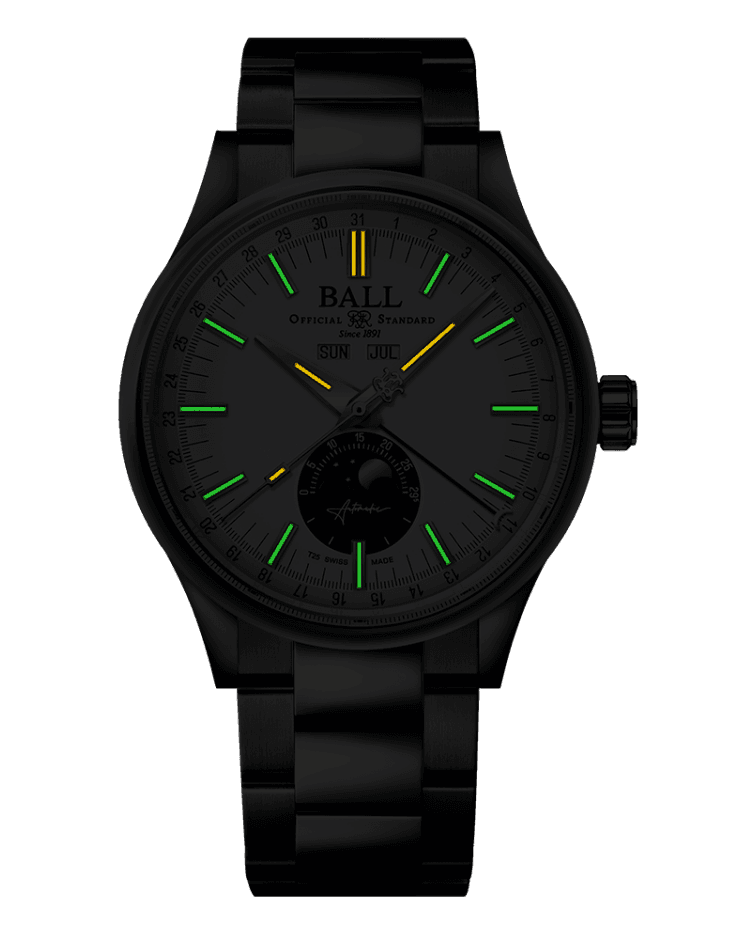 Ball Engineer II Moon Calendar (40mm) Watch NM3016C-S1J-WH