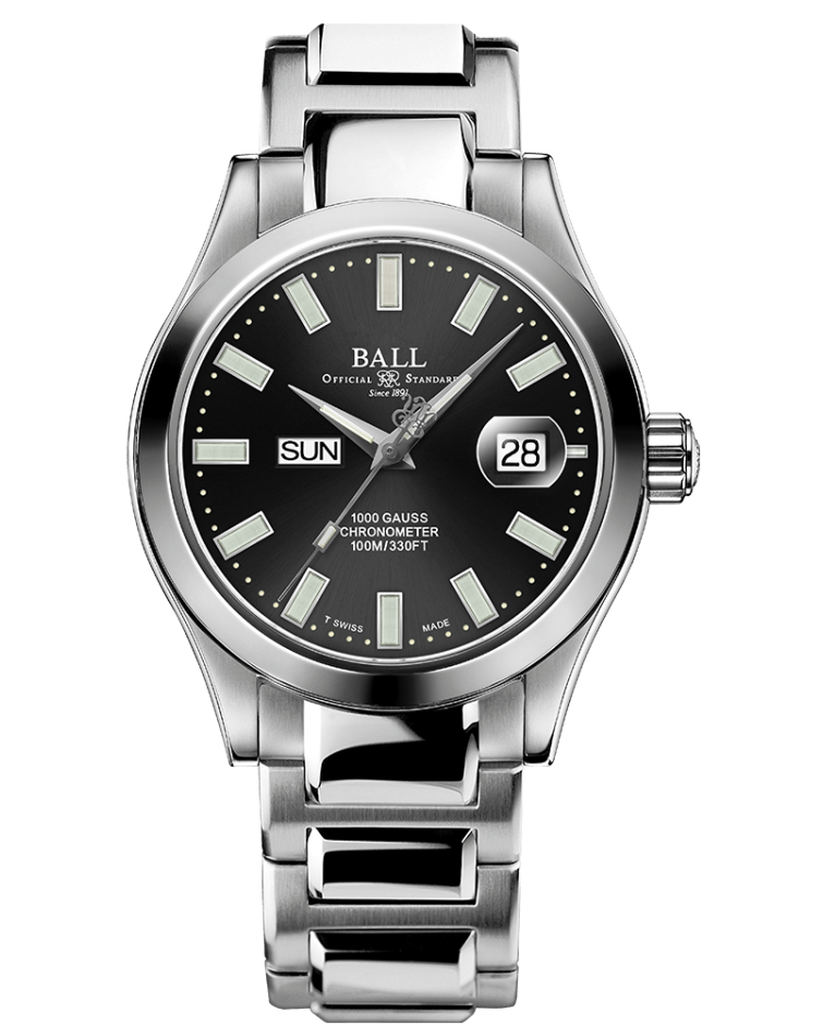 Ball Engineer III Marvelight Chronometer Day-Date (40mm) Watch NM9036C-S1C-BK
